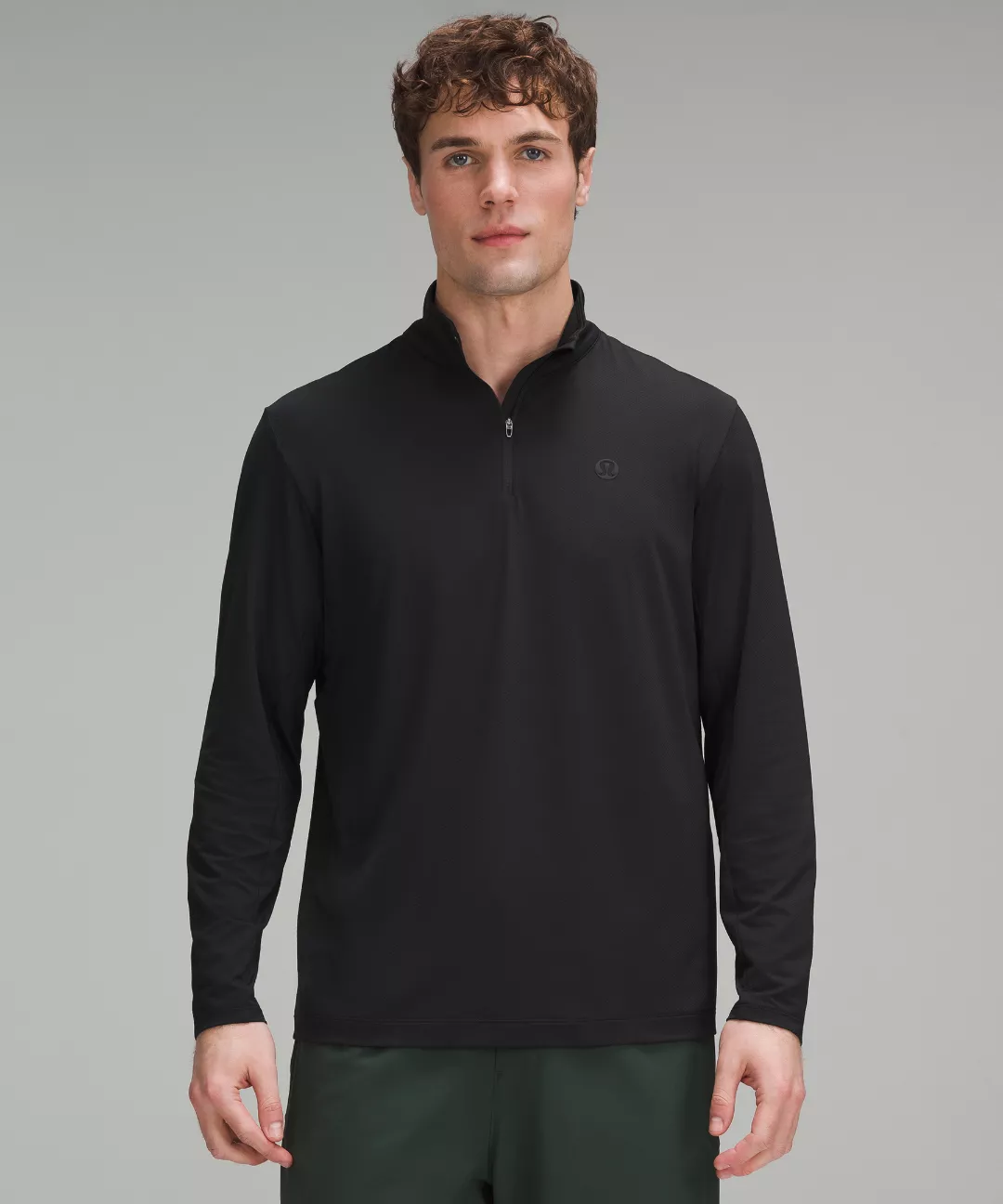 Logo Sport Long-Sleeve Half Zip