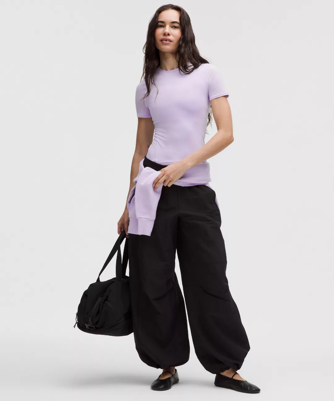 Wundermost Ultra-Soft Nulu Hip-Length Crewneck Shirt