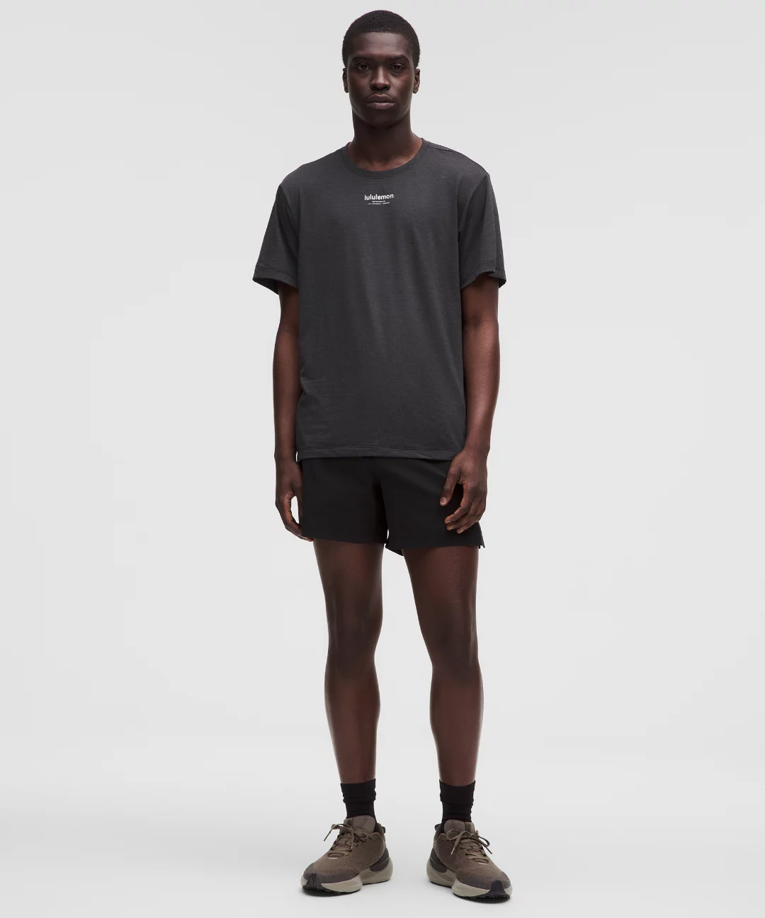Lightweight Knit Workout Short-Sleeve Shirt