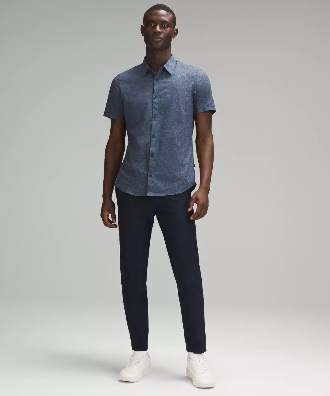 Slim-Tapered Smooth Twill Trouser *Cropped