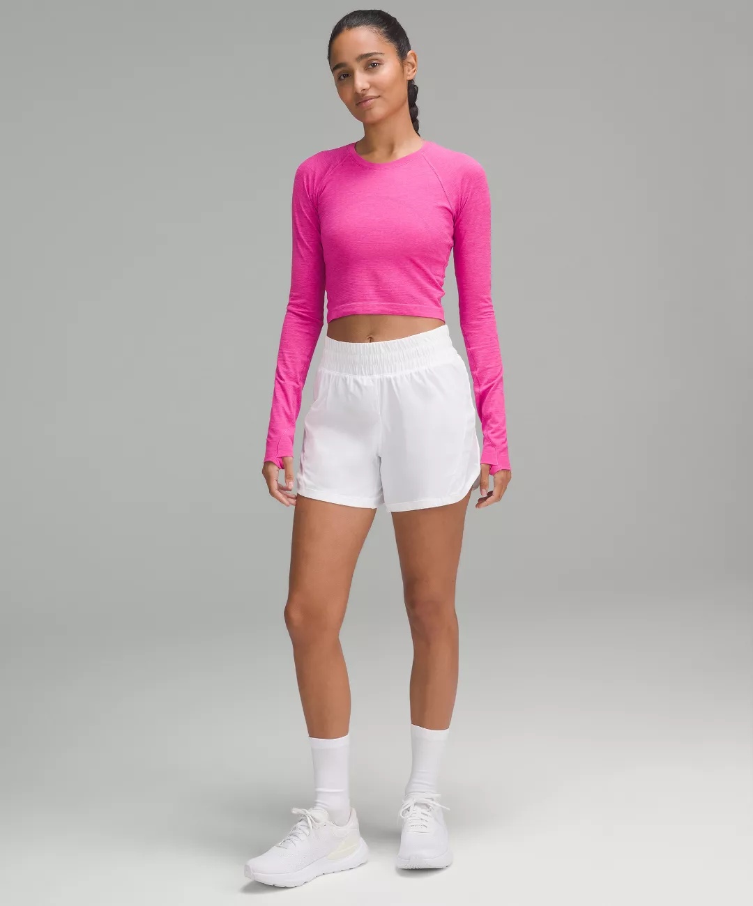 Swiftly Tech Cropped Long-Sleeve Shirt 2.0
