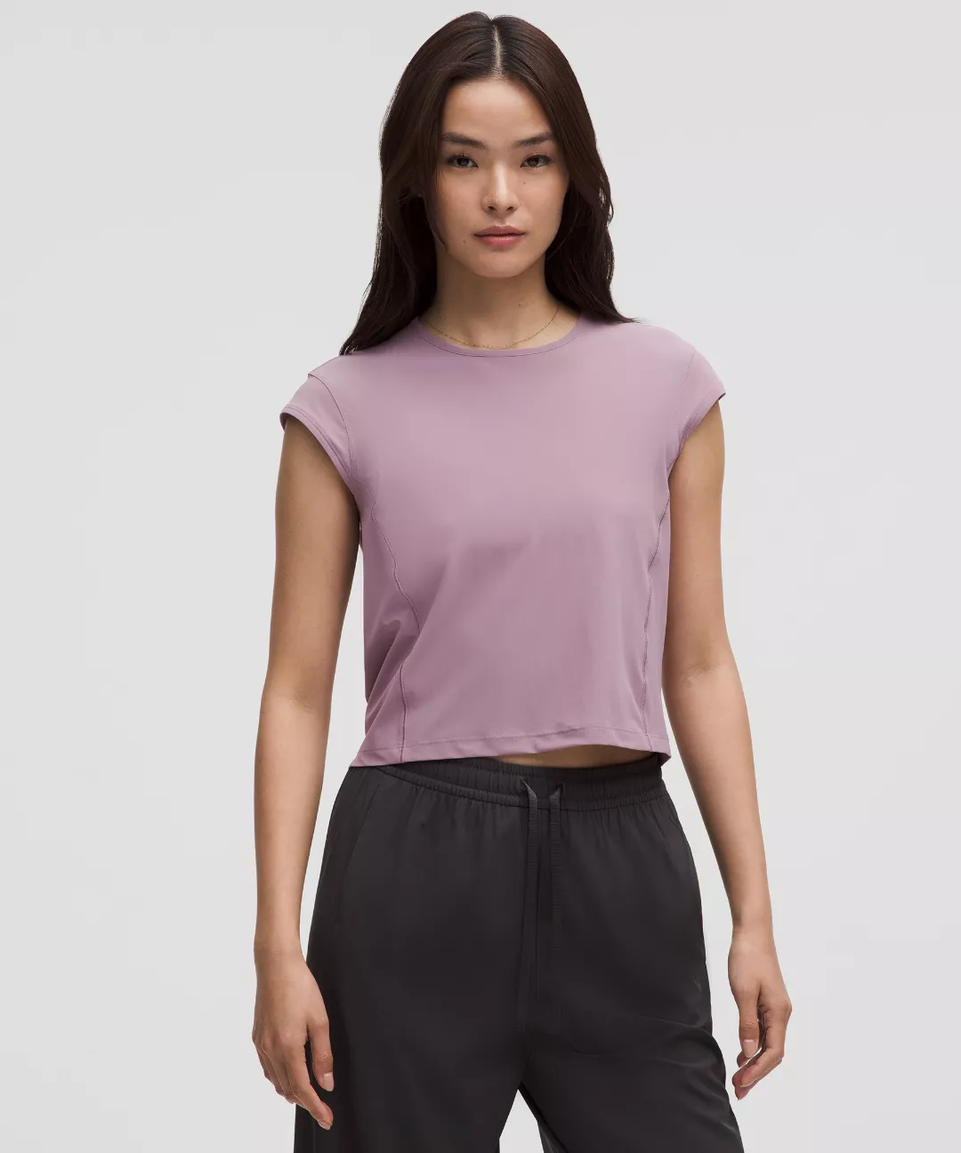 Cinch-Back Short-Sleeve Shirt
