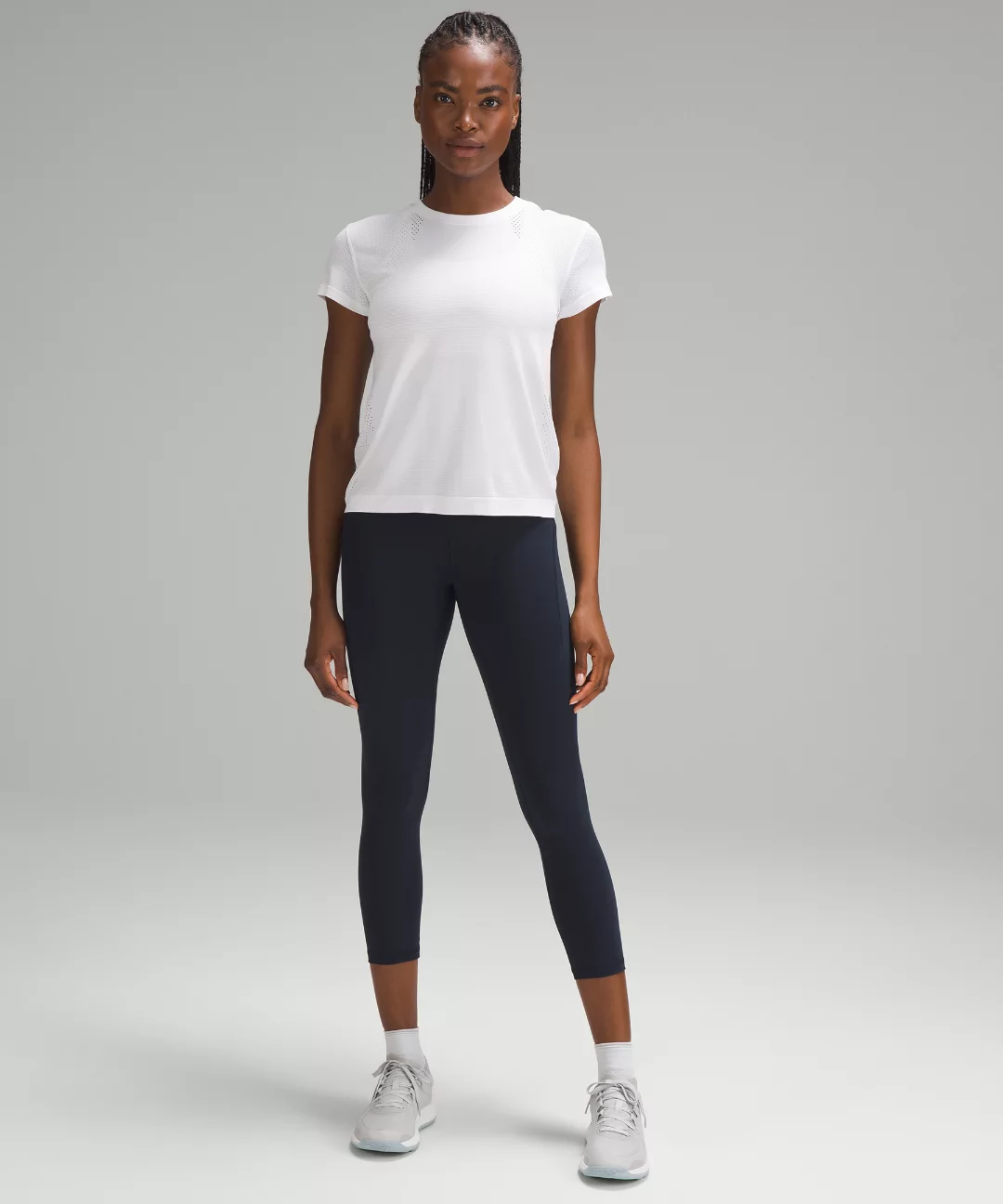 Wunder Train High-Rise Crop with Pockets 23"