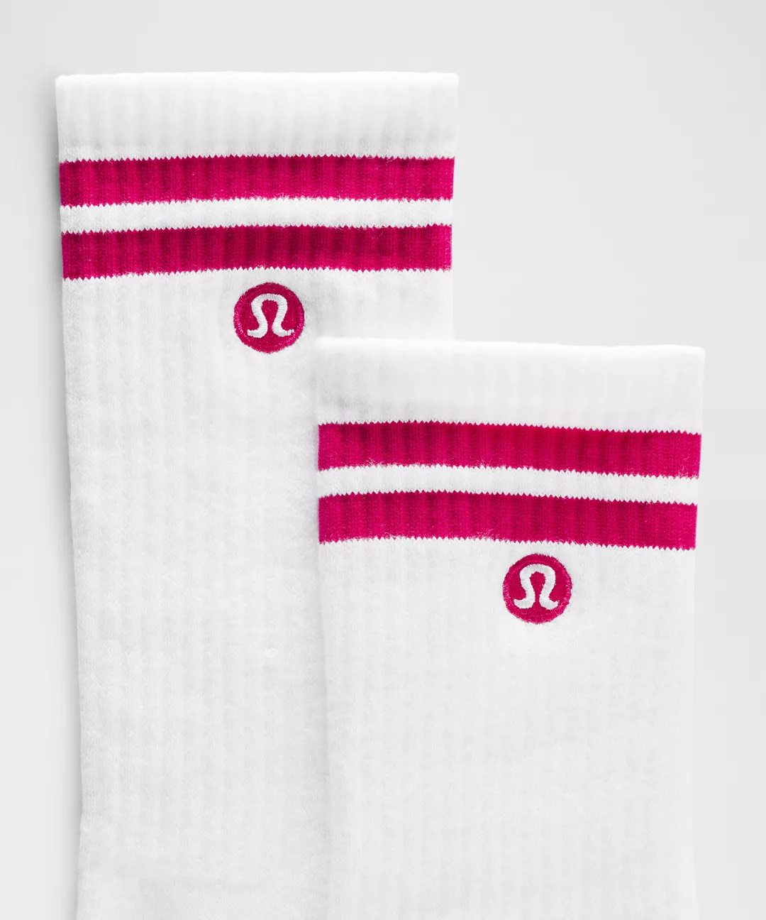 Unisex Daily Essential Crew Socks *Stripe