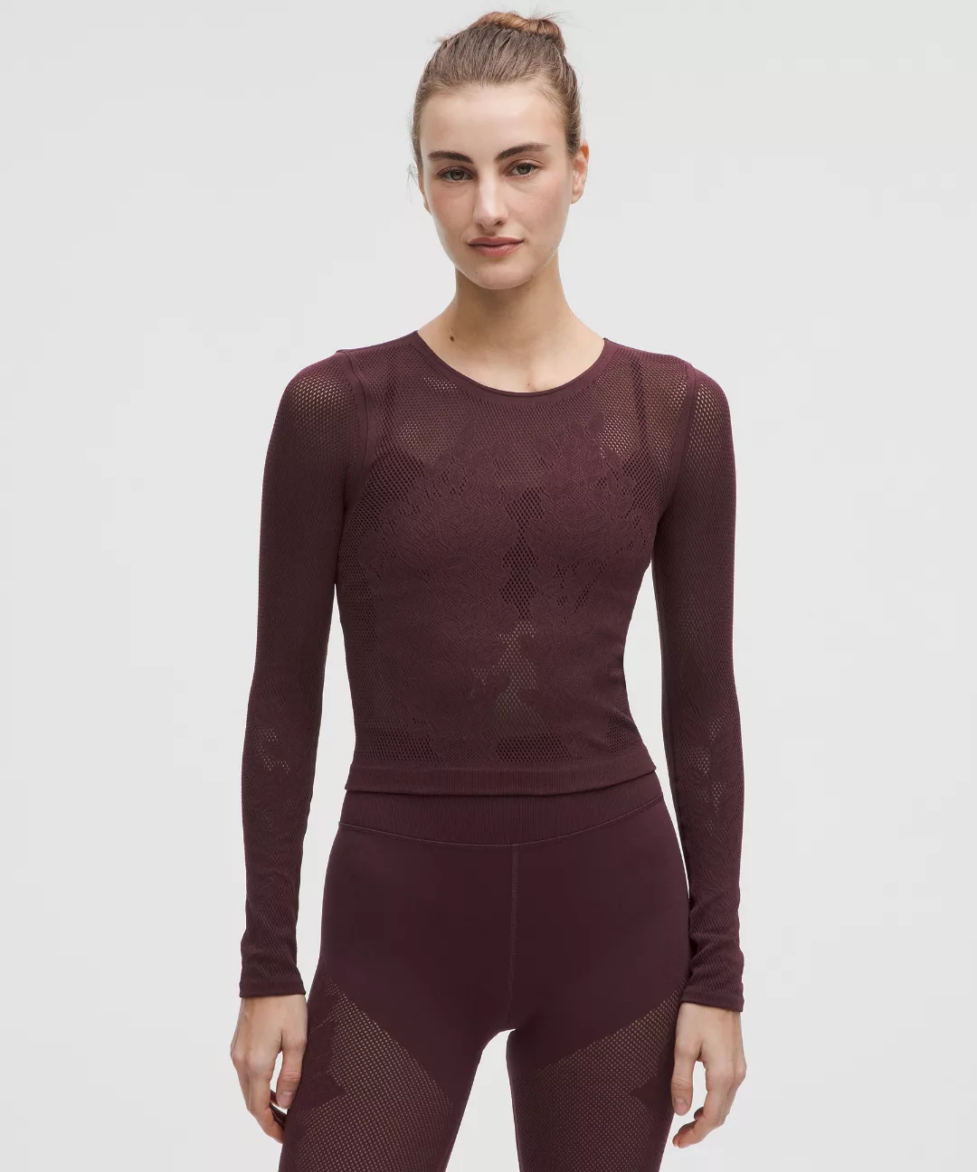 RevealKnit Floral Long-Sleeve Shirt