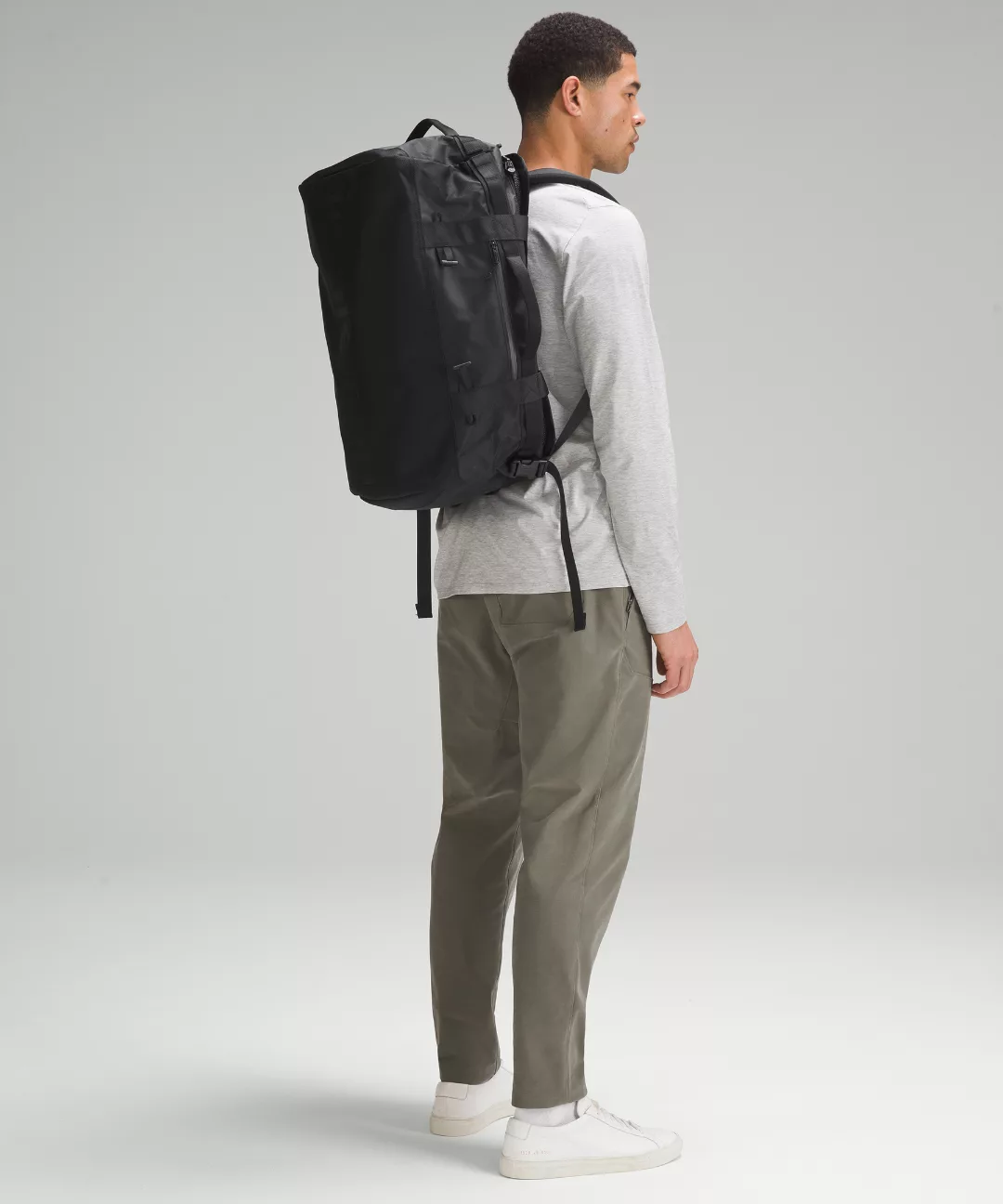 2-in-1 Travel Duffle Backpack 45L