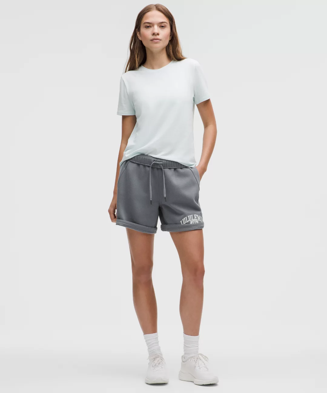 Scuba Mid-Rise Oversized Short 7"
