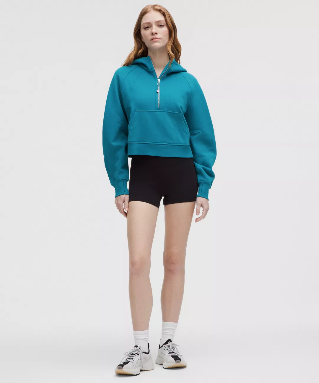Scuba Oversized Half-Zip Hoodie