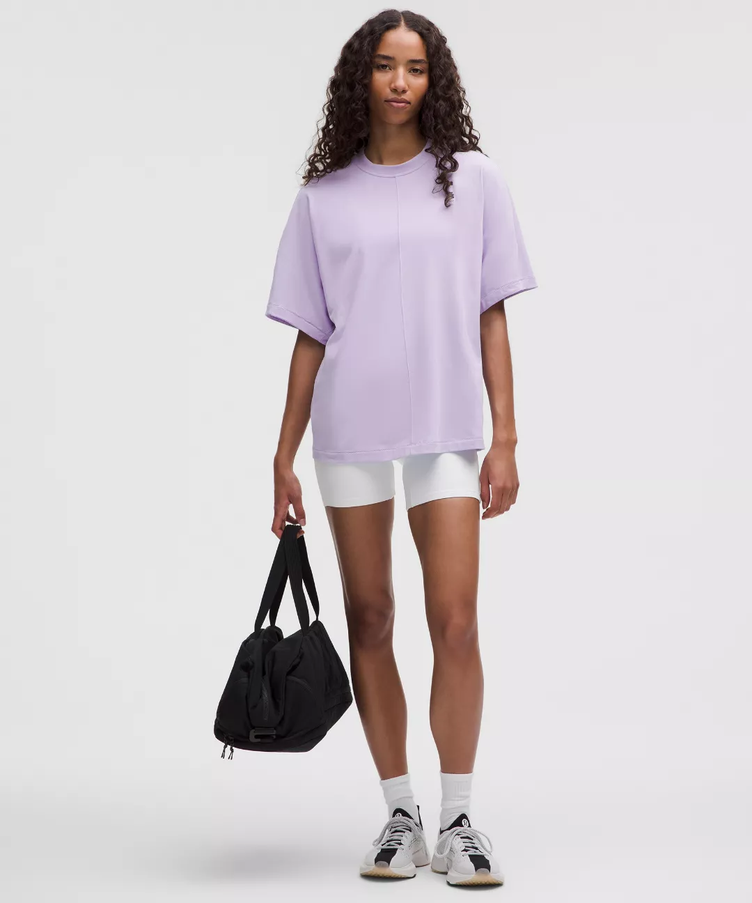 Cotton Jersey Oversized Dolman Tee *Stitch Detail