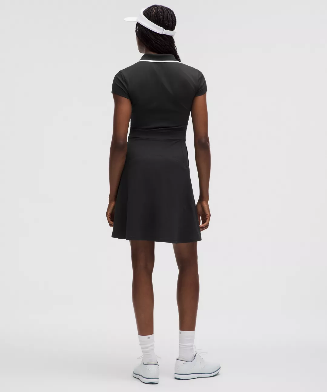 Pique Short-Sleeve Golf Polo Dress