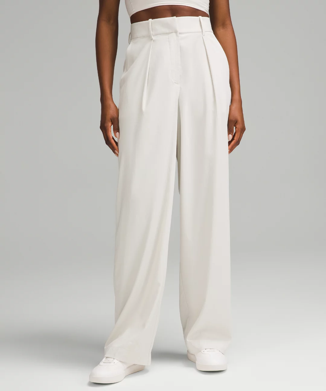 Pleat-Front High-Rise Trouser *Regular