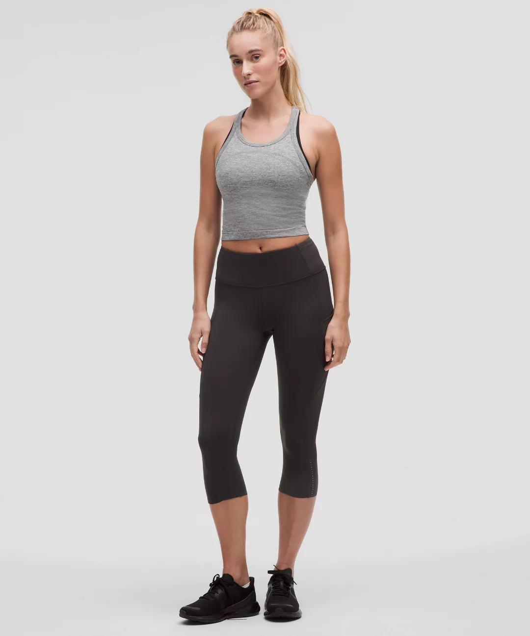 Swiftly Tech Cropped Racerback Tank Top 2.0
