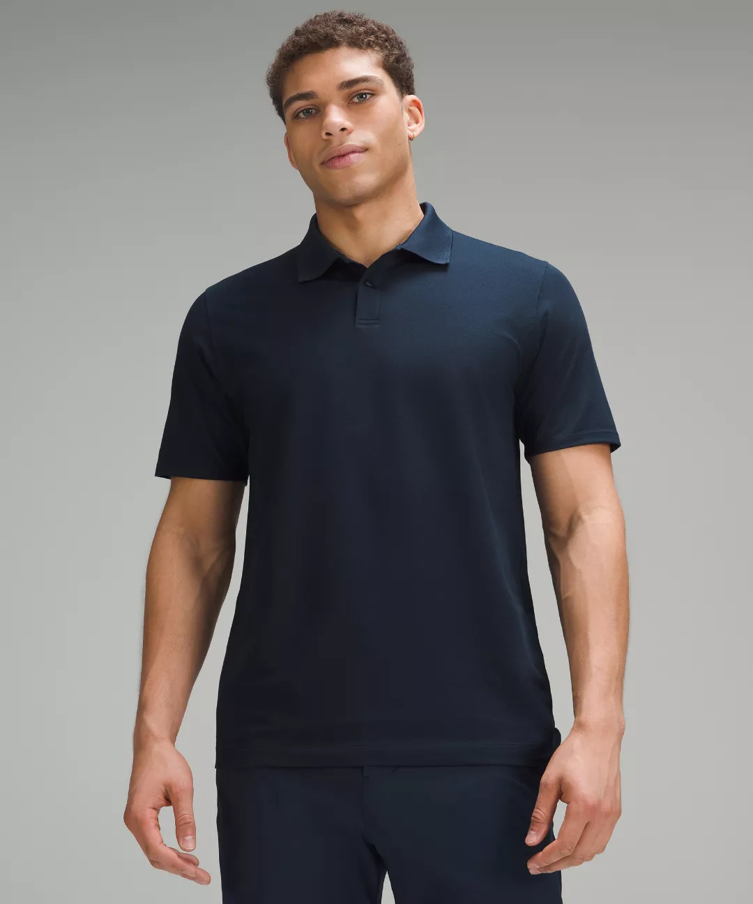 Pique Classic-Fit Short-Sleeve Polo Shirt