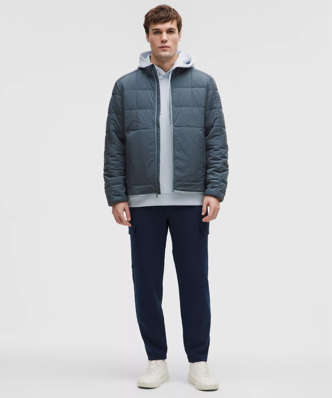 Smooth Spacer Classic-Fit Pullover Hoodie