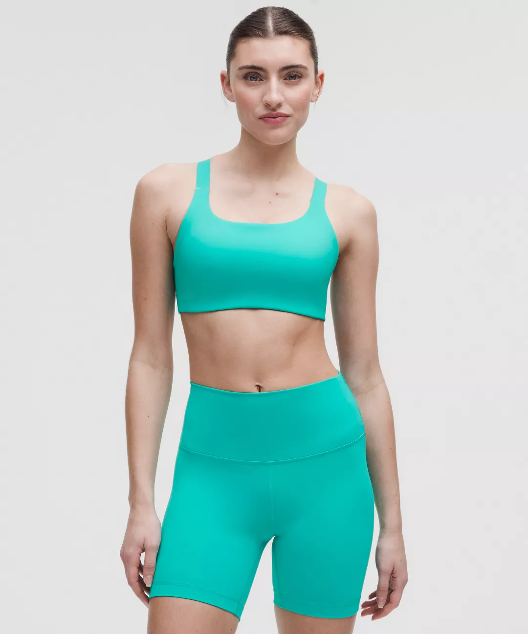 Ultralu Square-Neck Workout Bra *Medium Support, B/C Cup