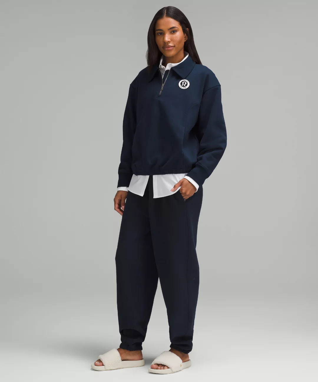 Women's Fleece Restfeel Slide