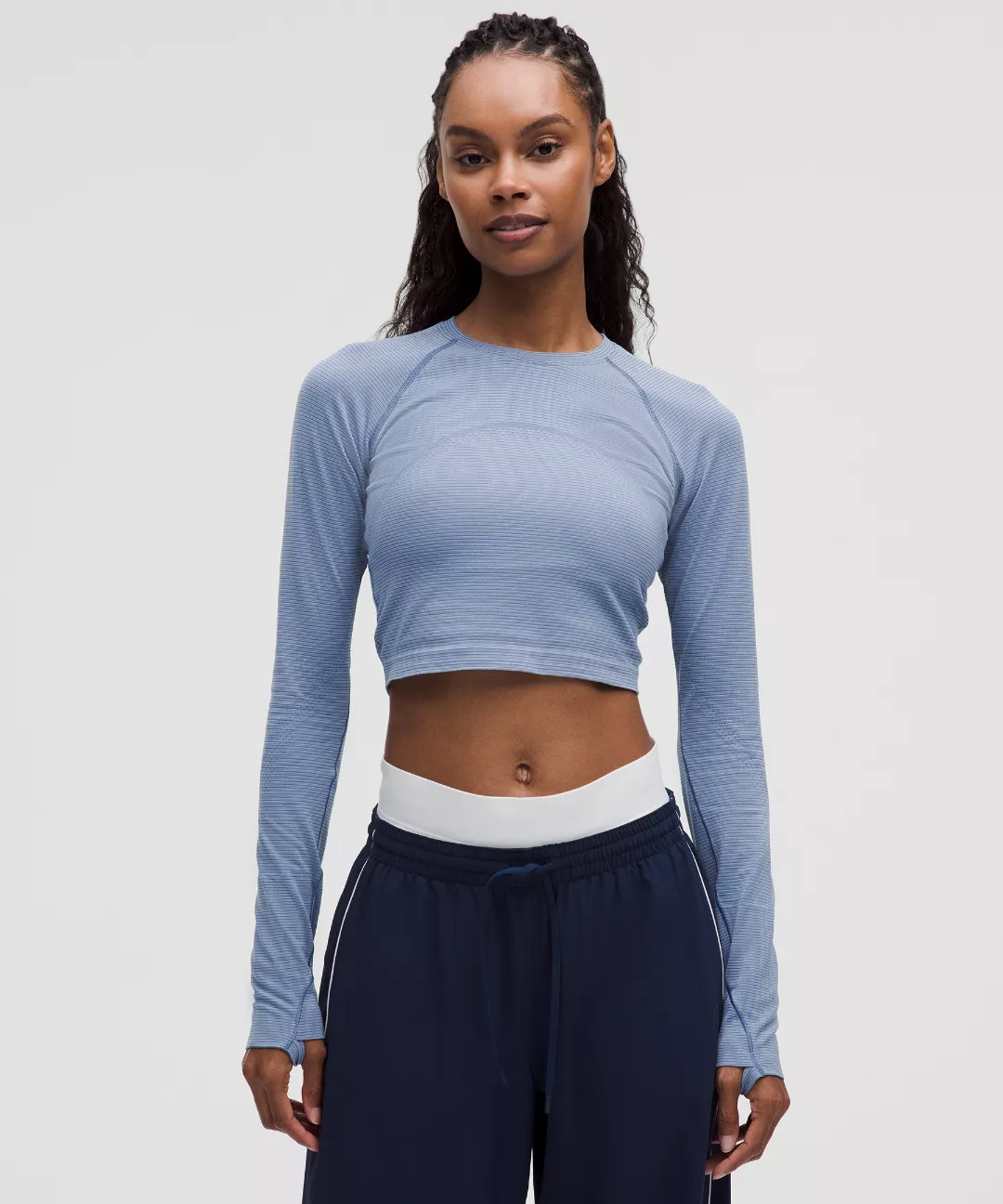 Swiftly Tech Cropped Long-Sleeve Shirt 2.0
