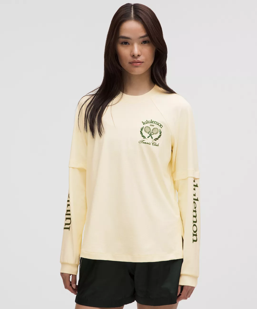 Layered Long-Sleeve T-Shirt *Tennis Club