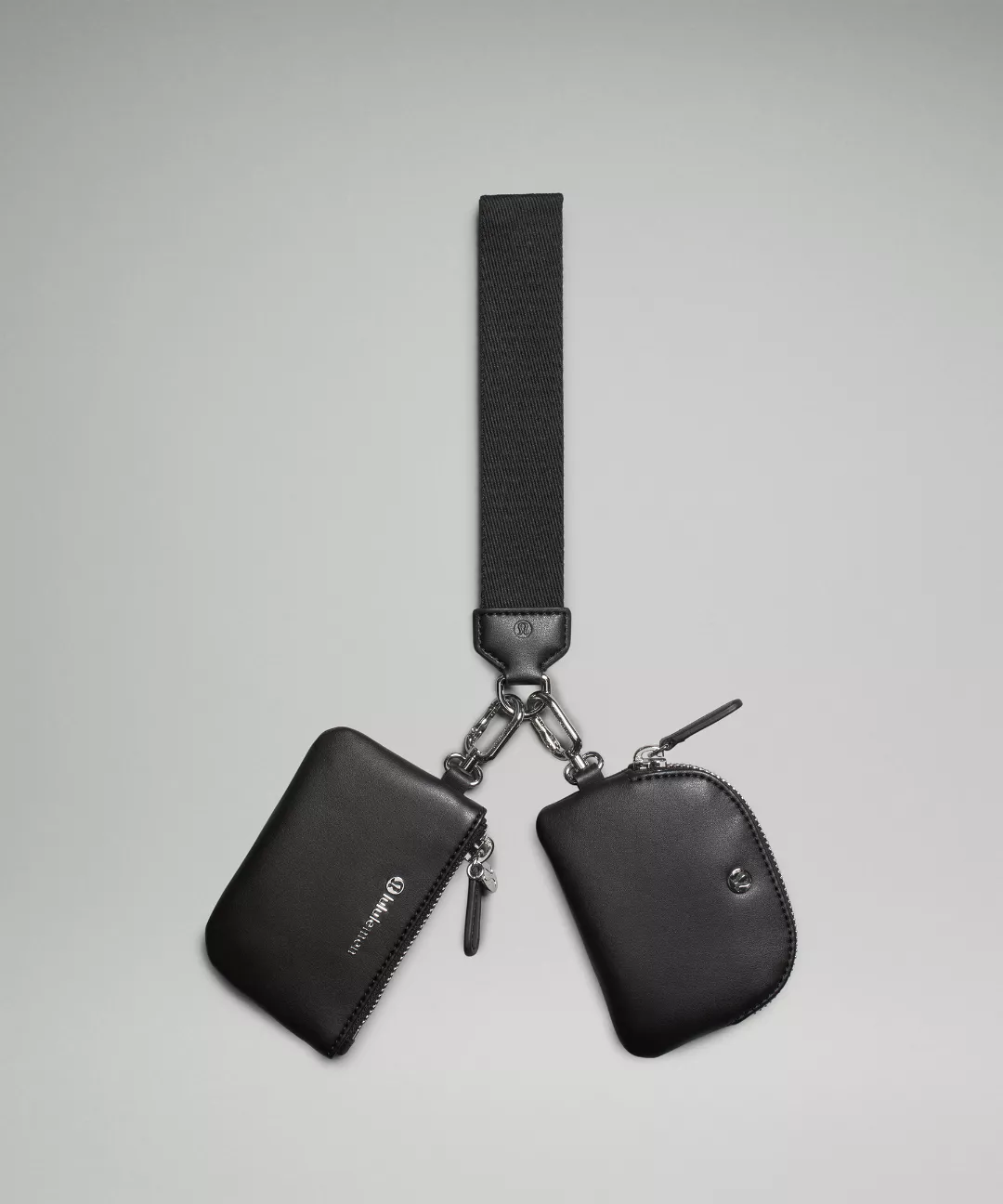 Dual Pouch Wristlet *Leather Alternative