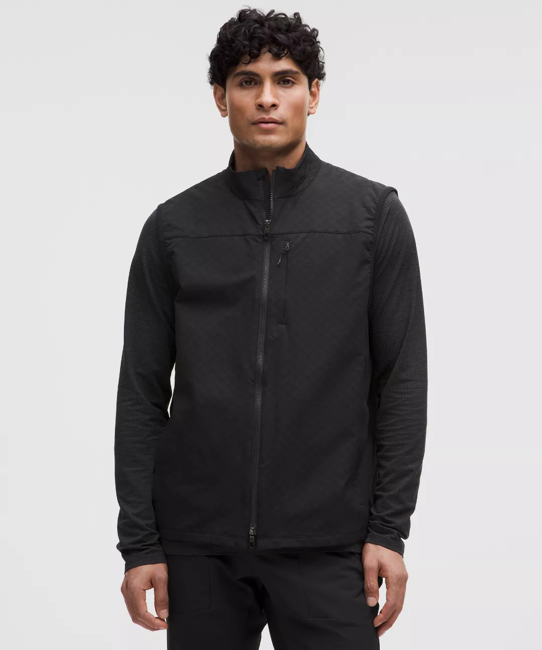 Water-Repellent Fleece Hiking Vest