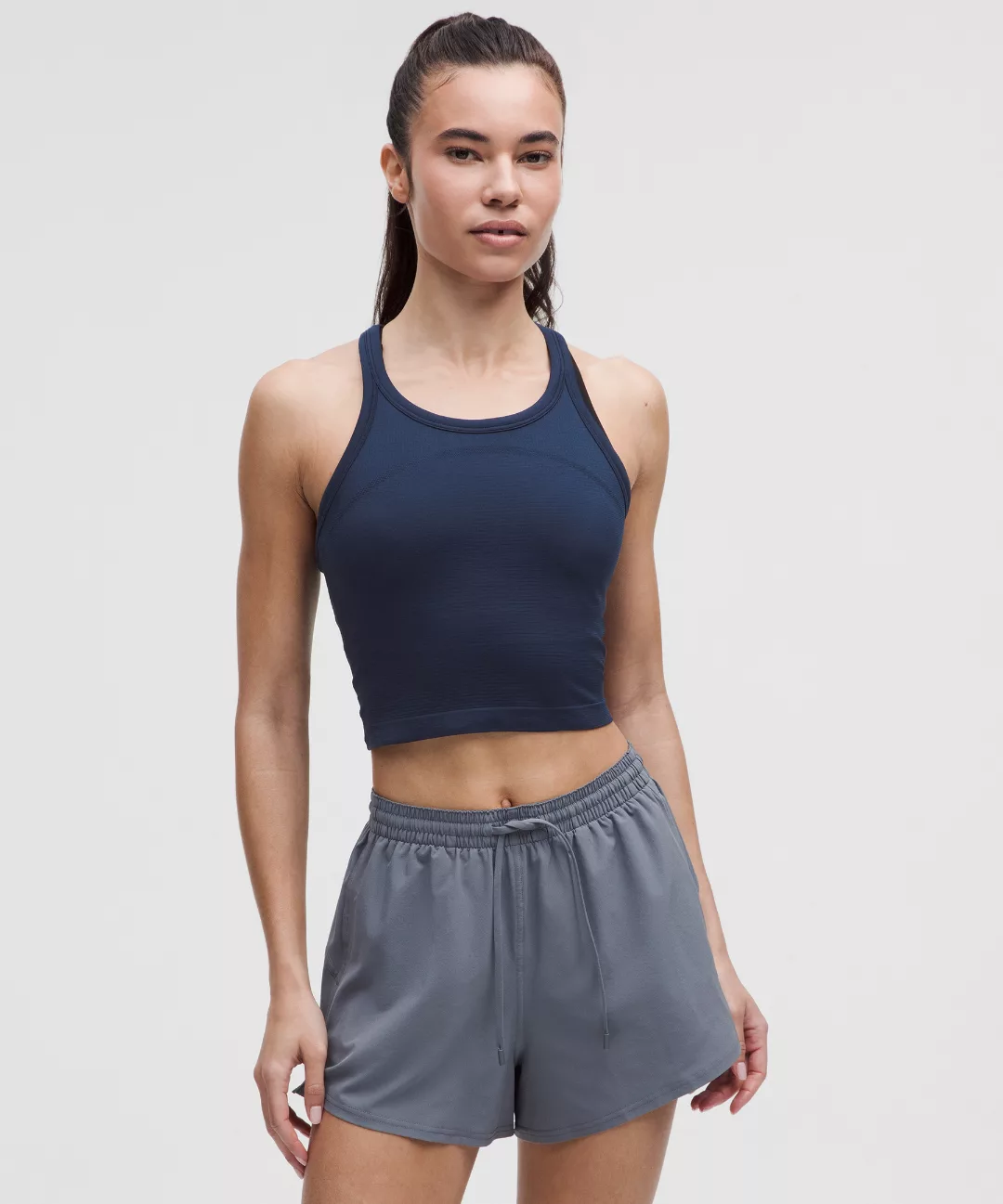 Swiftly Tech Cropped Racerback Tank Top 2.0