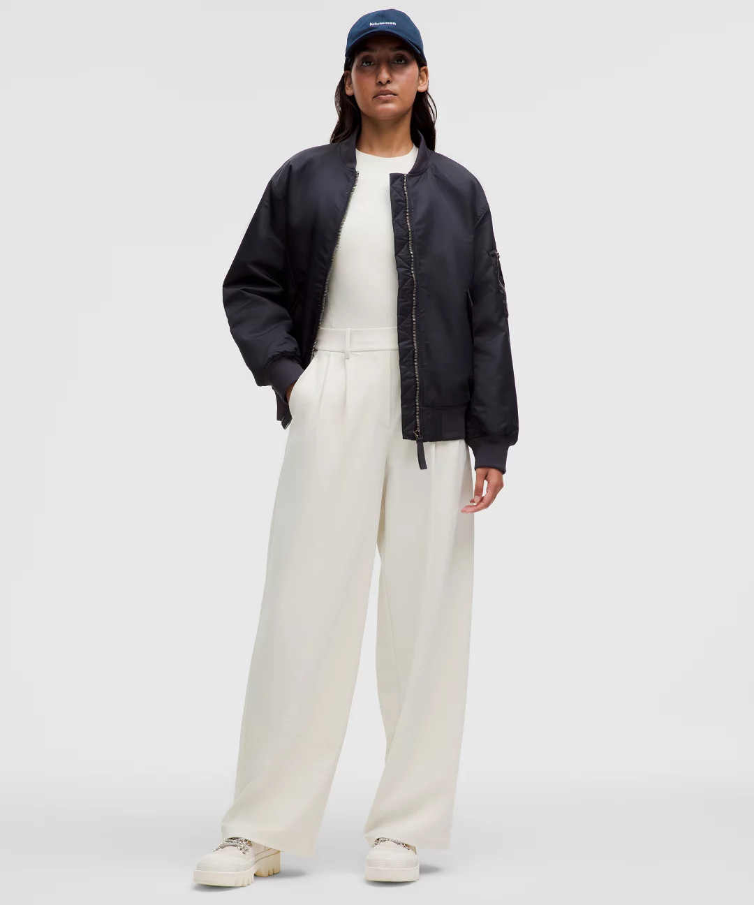 Oversized Insulated Flight Jacket