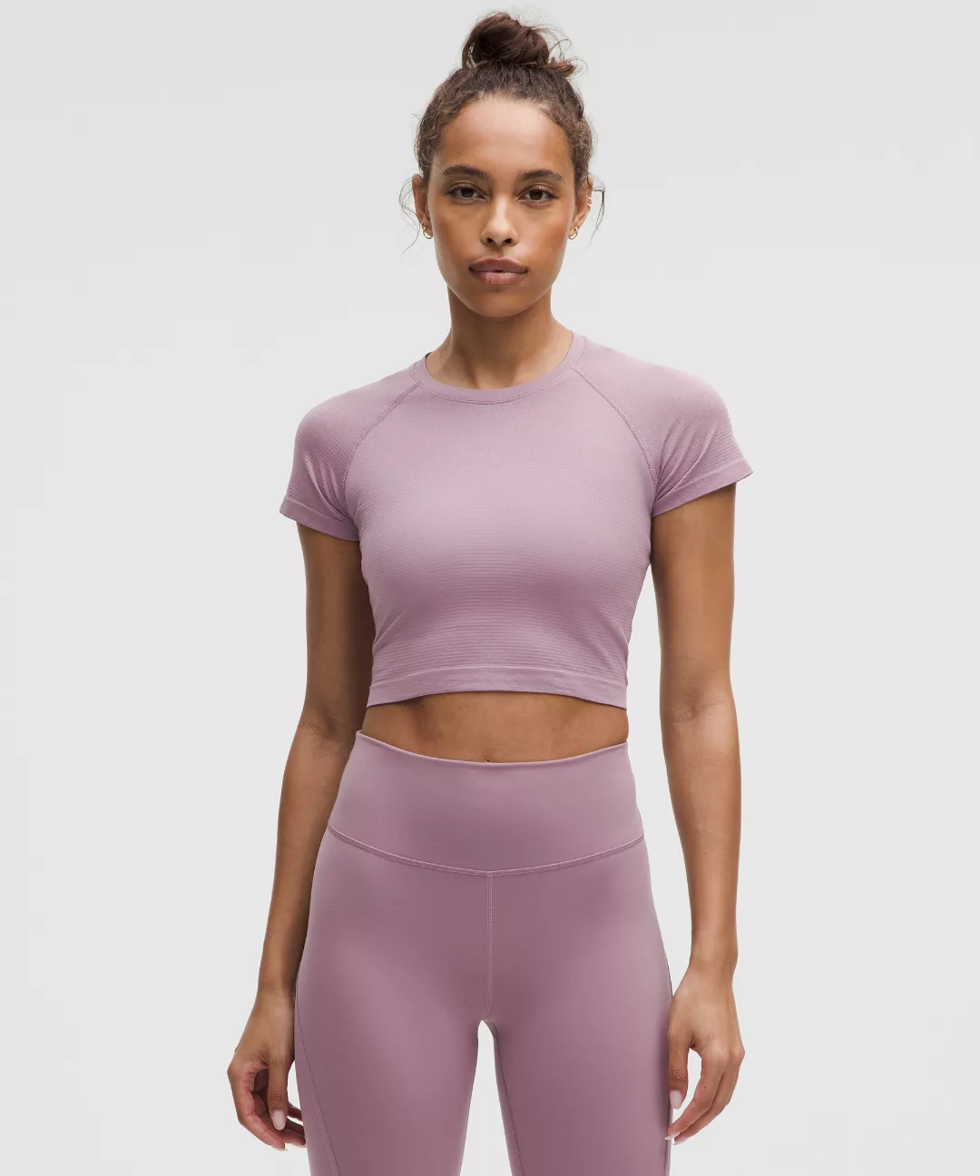 Swiftly Tech Cropped Short-Sleeve Shirt 2.0