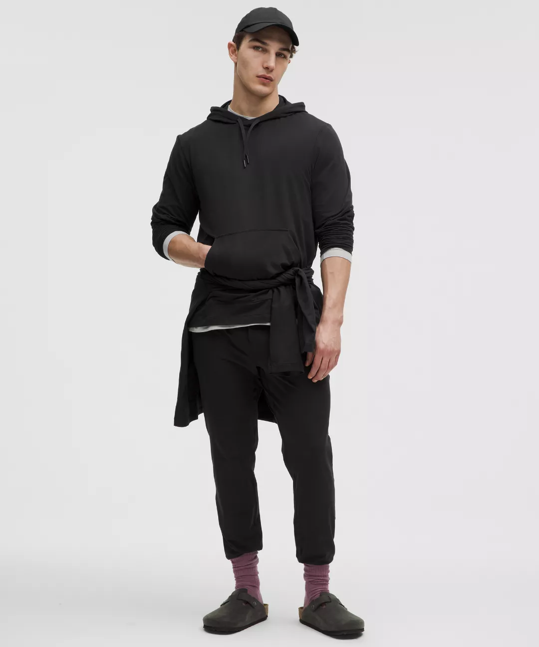 Soft Jersey Pullover Hoodie