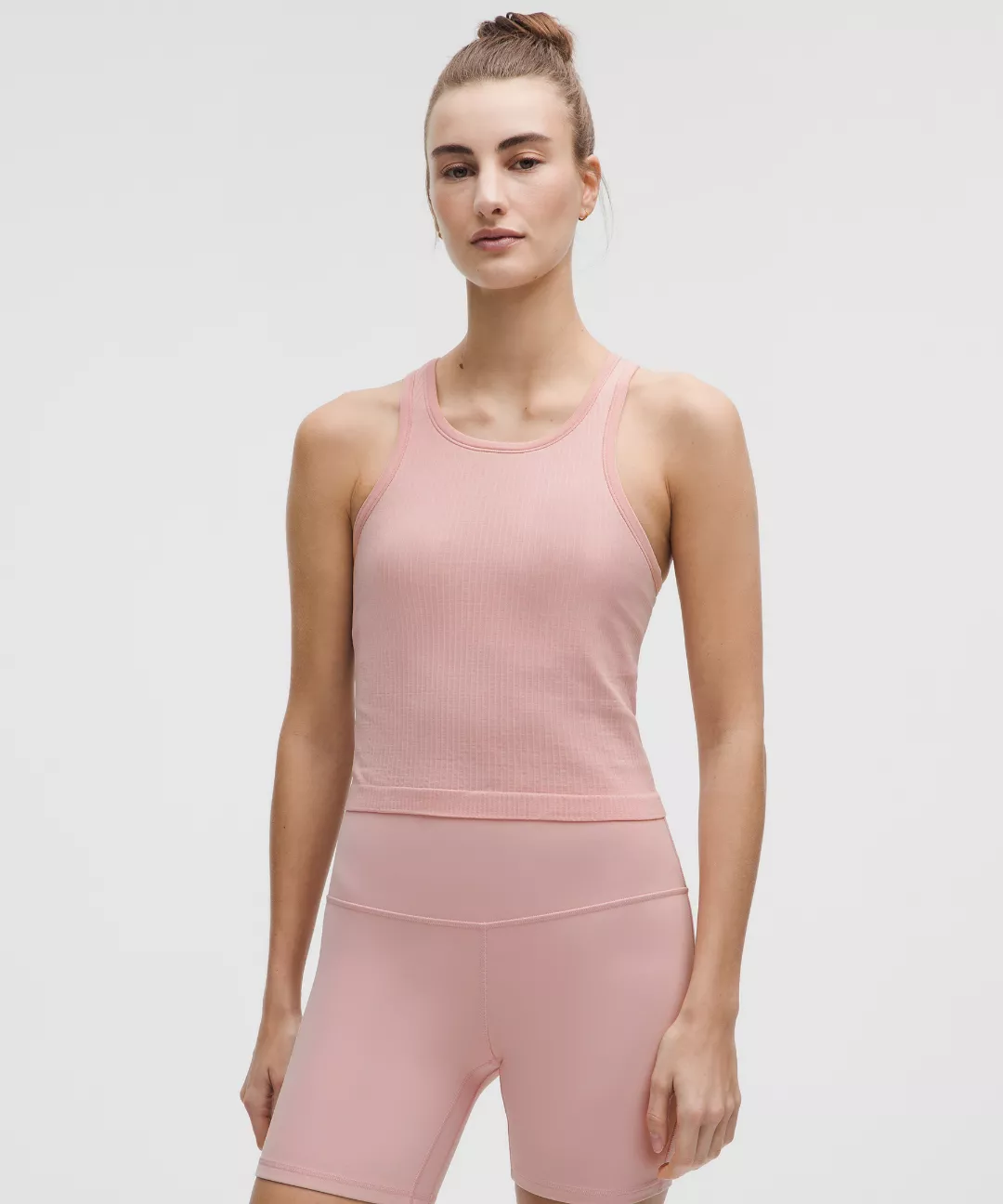 Ebb to Street Cropped Racerback Tank Top *Light Support, B/C Cup