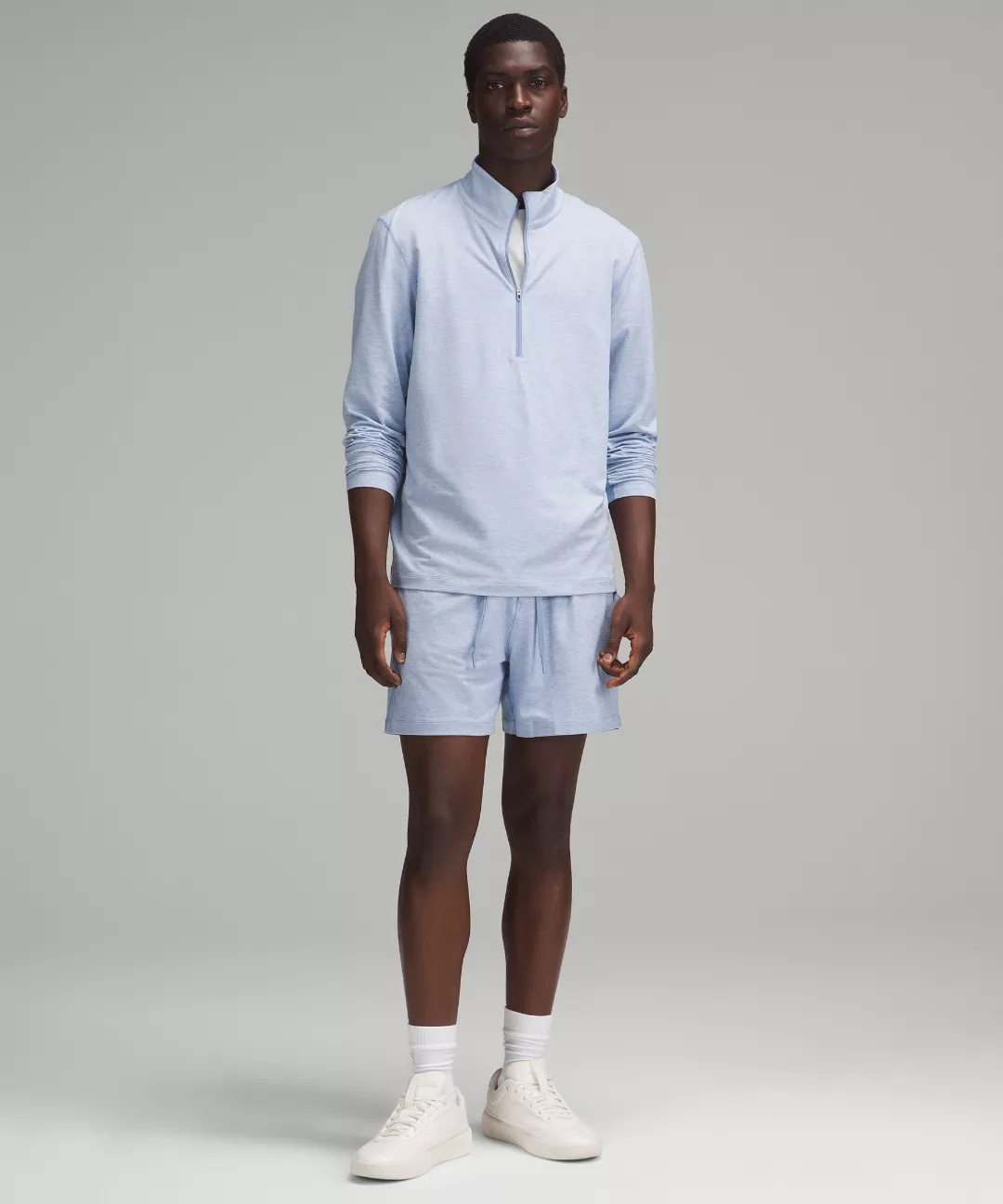 Soft Jersey Half Zip
