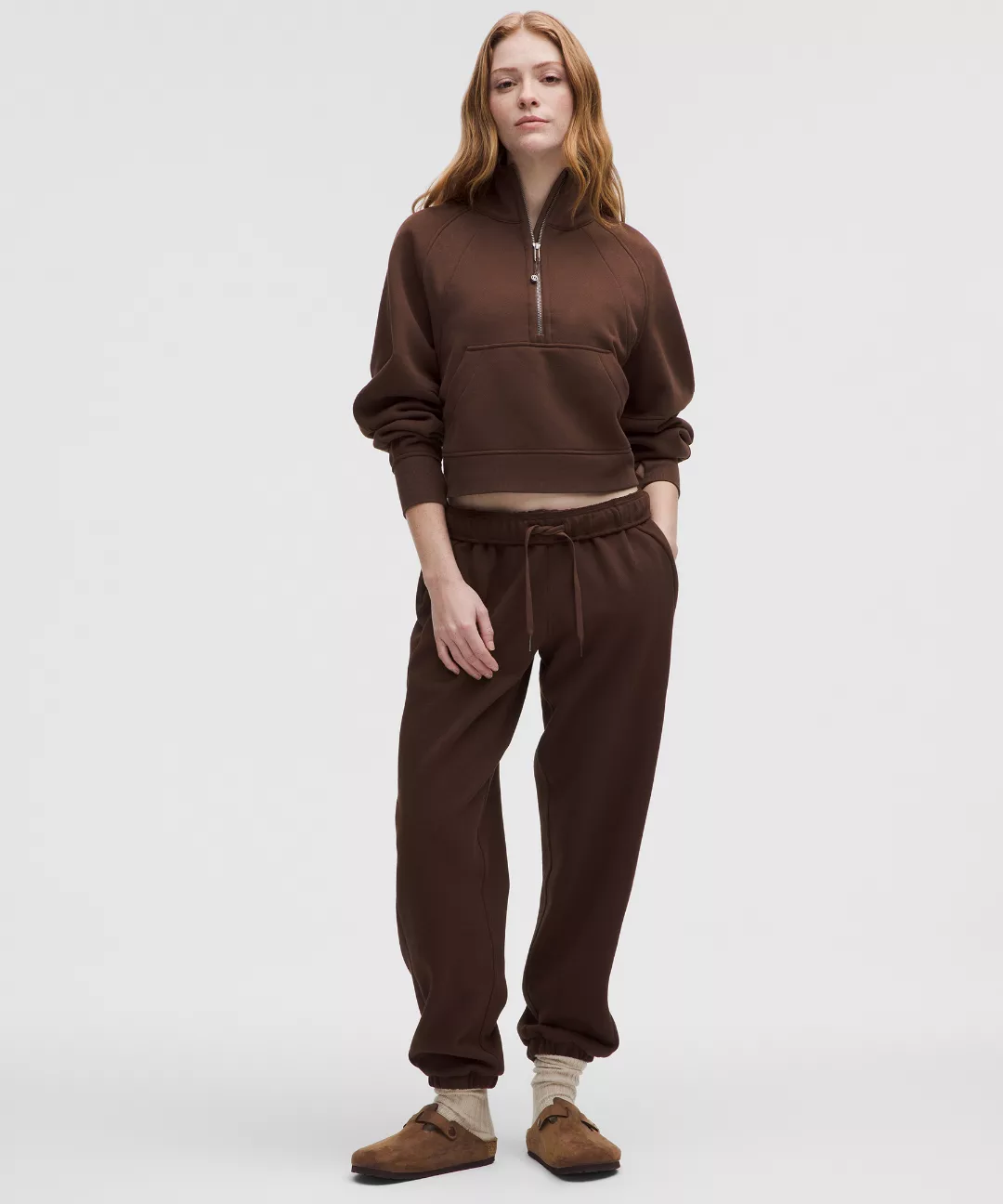 Scuba Oversized Half-Zip Hoodie
