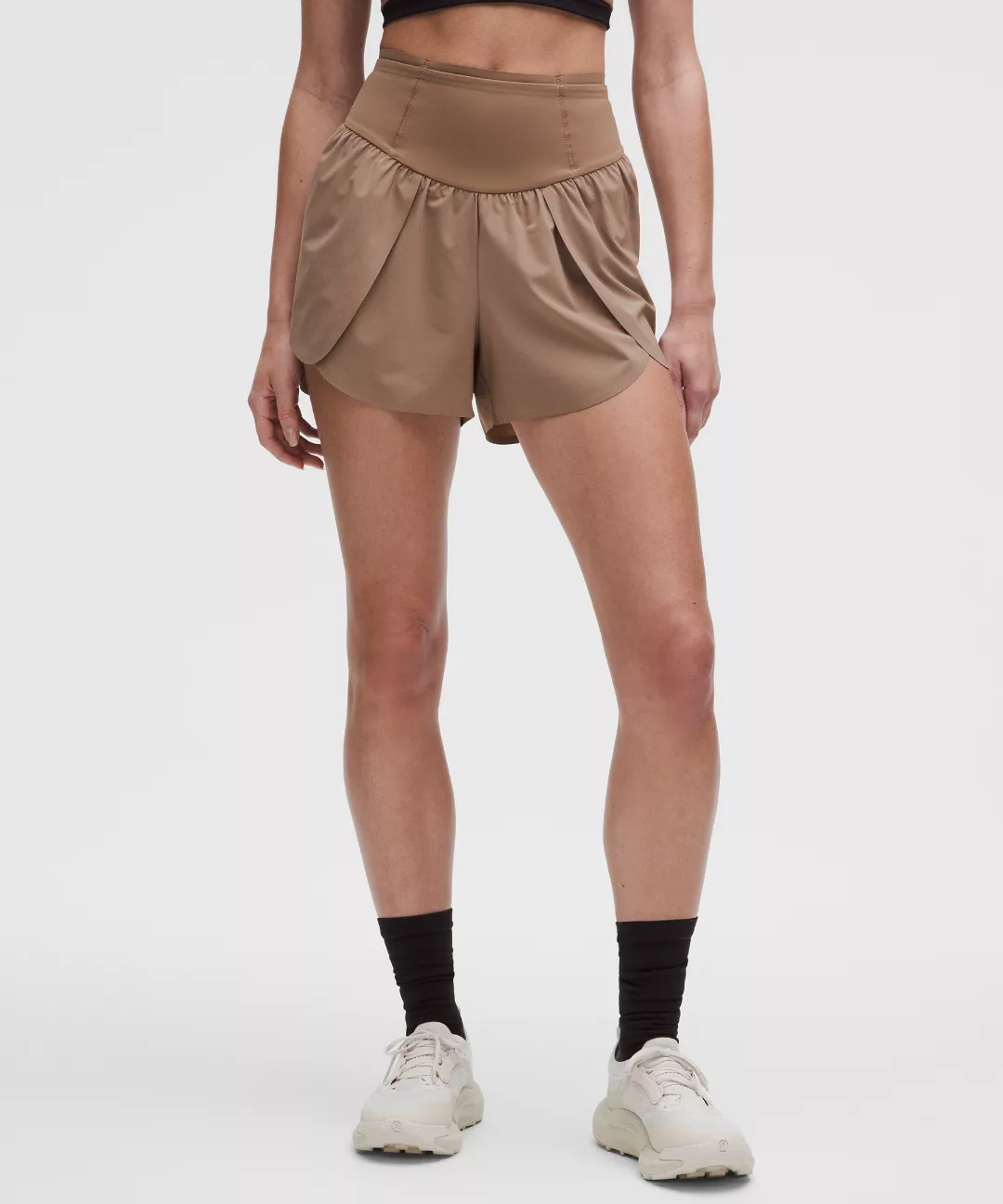 lululemon Go Further High-Rise Split Short 3"