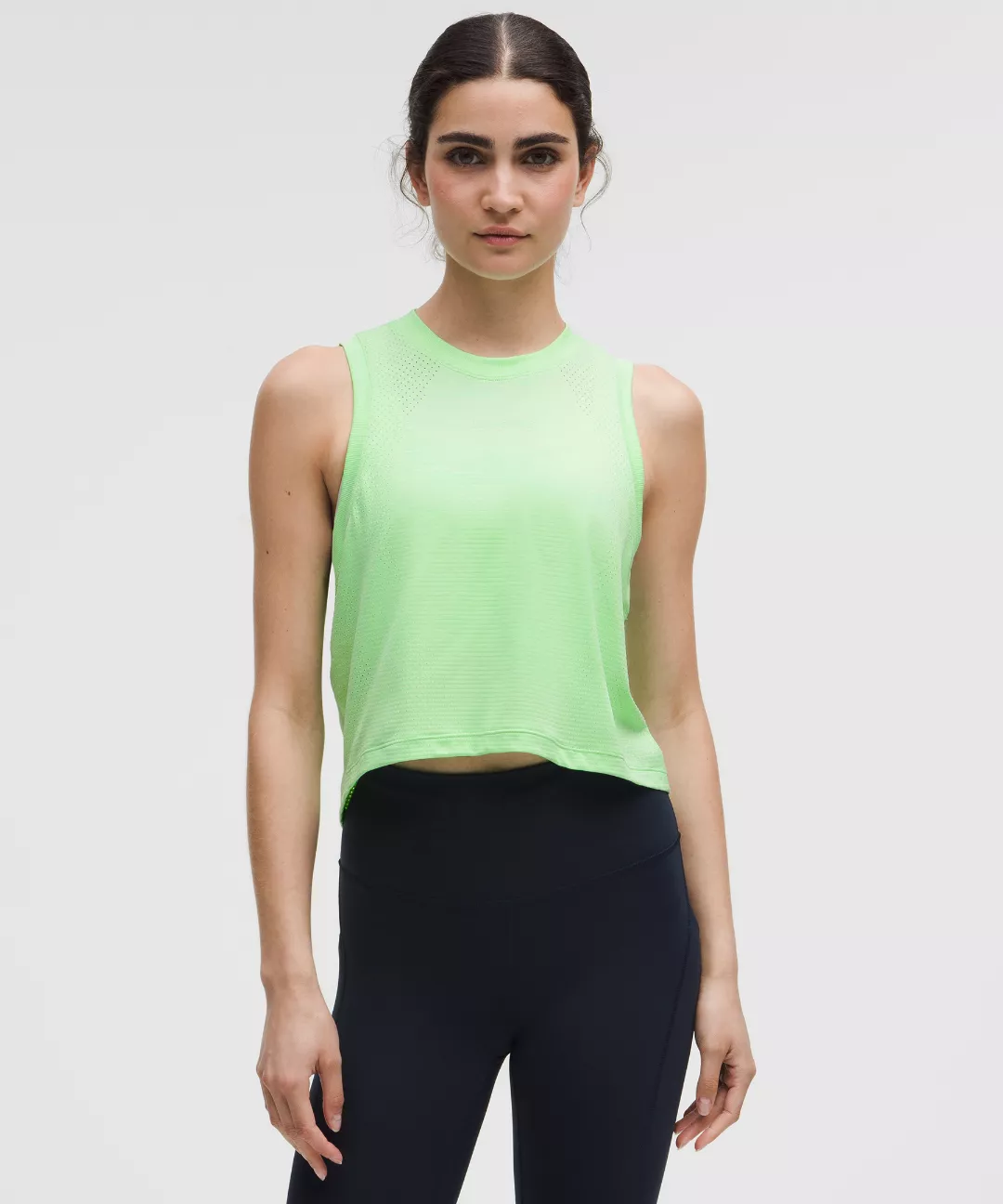 Swiftly High-Low Cropped Tank Top