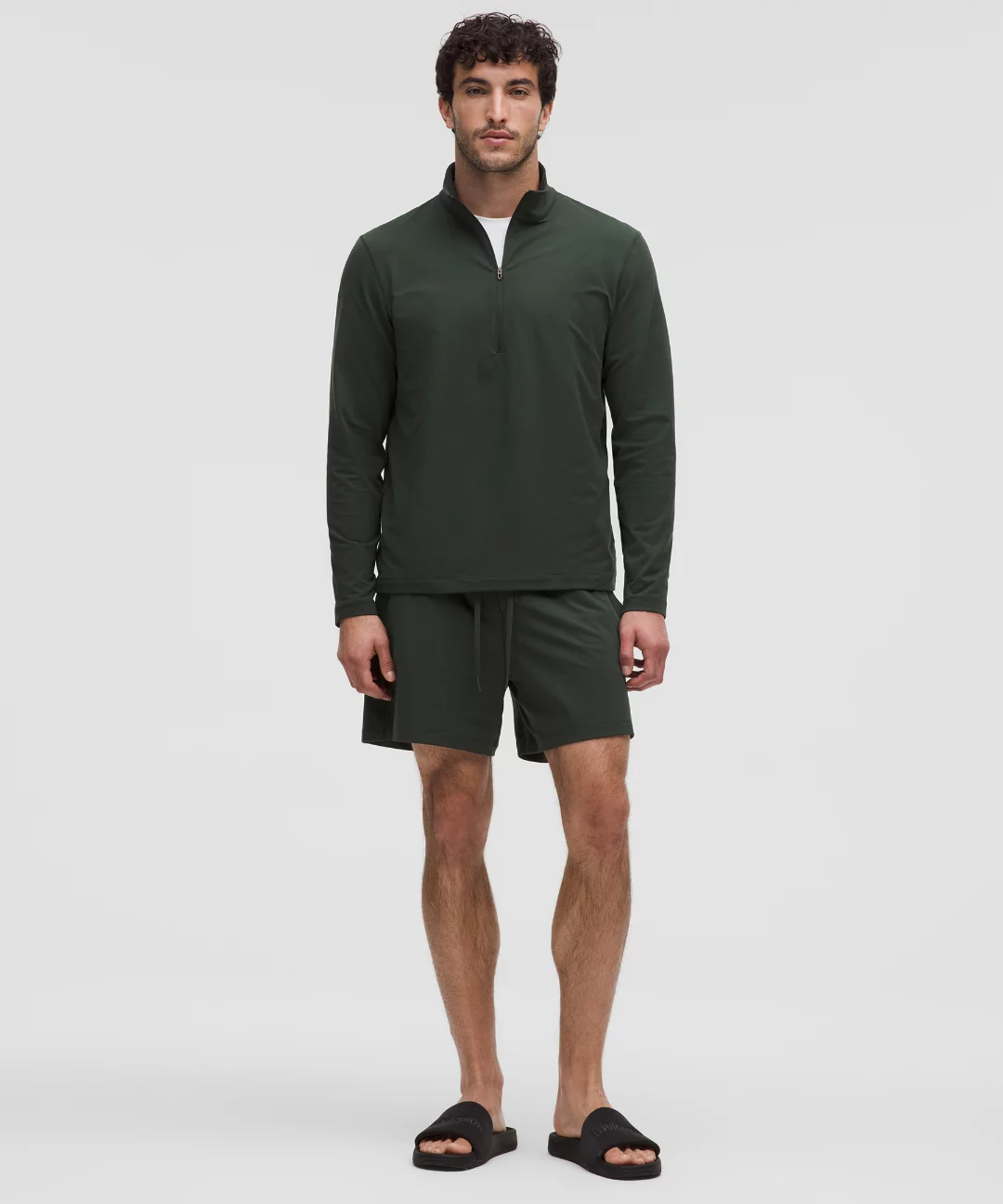 Soft Jersey Half Zip