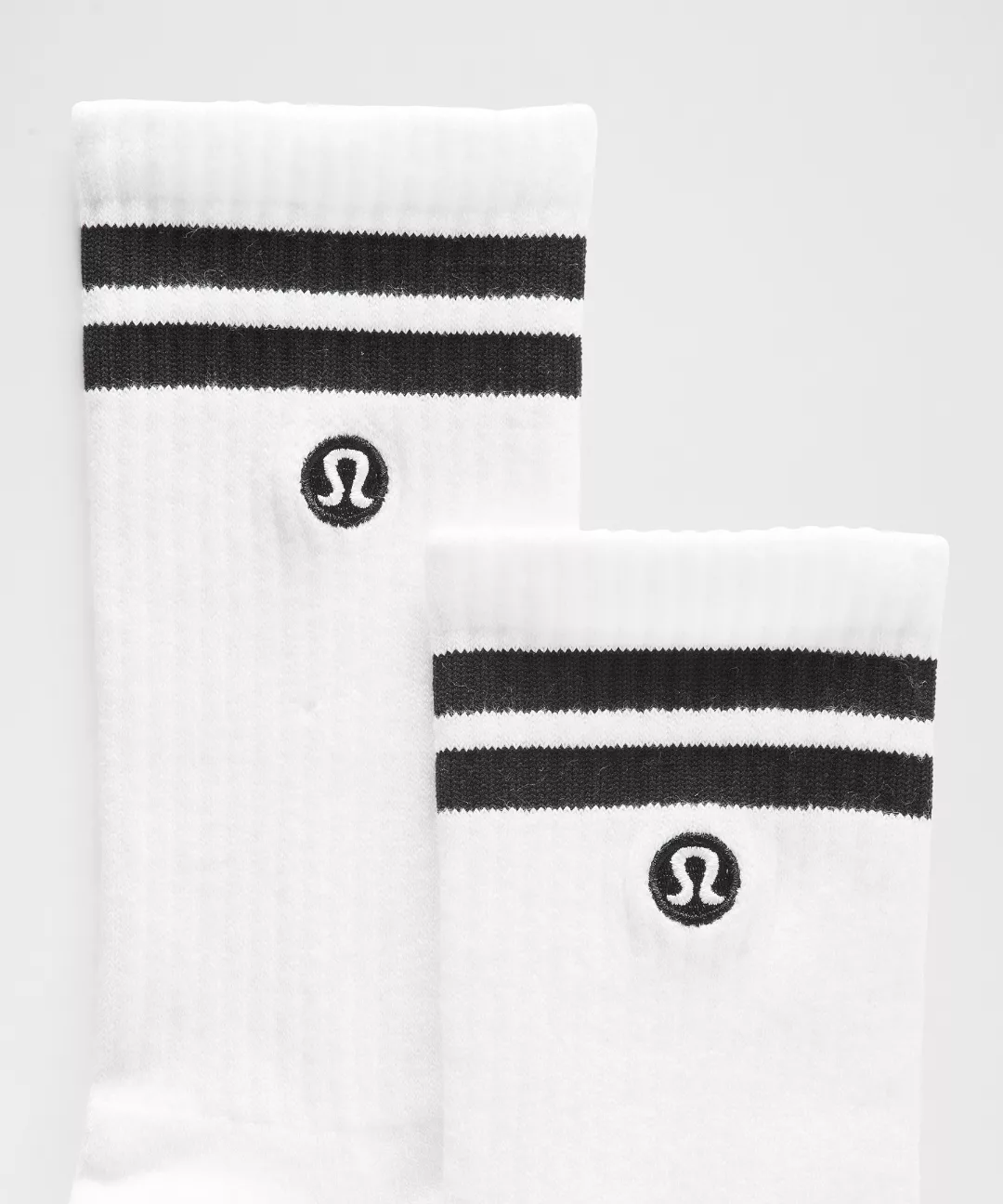 Unisex Daily Essential Crew Socks 3 Pack *Stripe