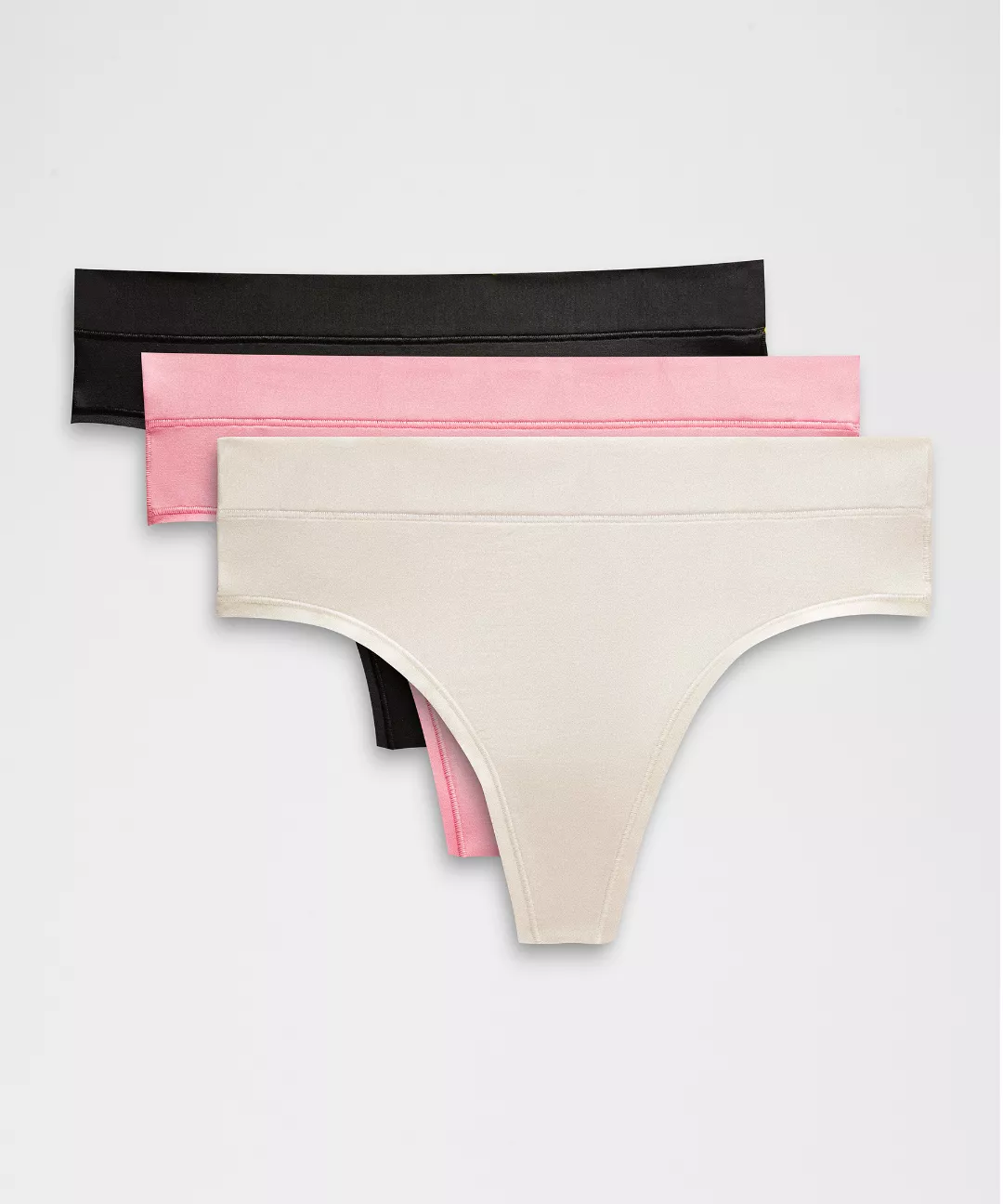 UnderEase High-Rise Thong Underwear *3 Pack
