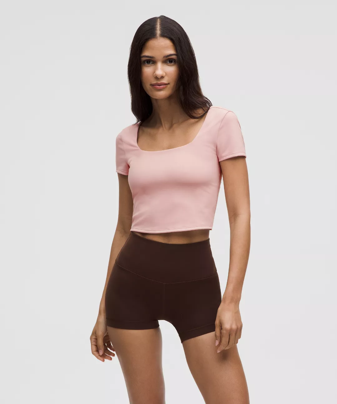 Wunder Under SmoothCover Square-Neck T-Shirt