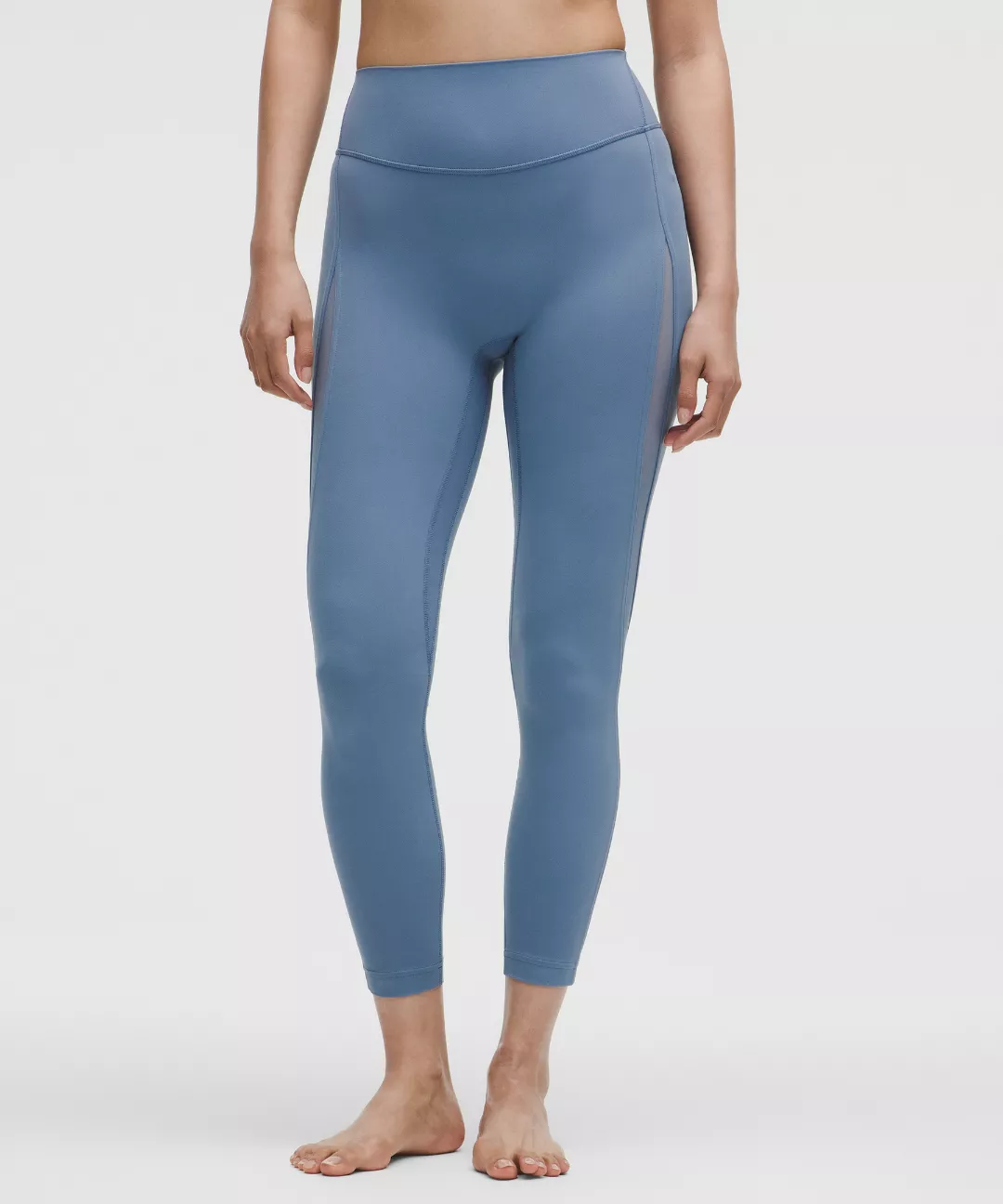 Nulu High-Rise Mesh-Panel Tight 25"