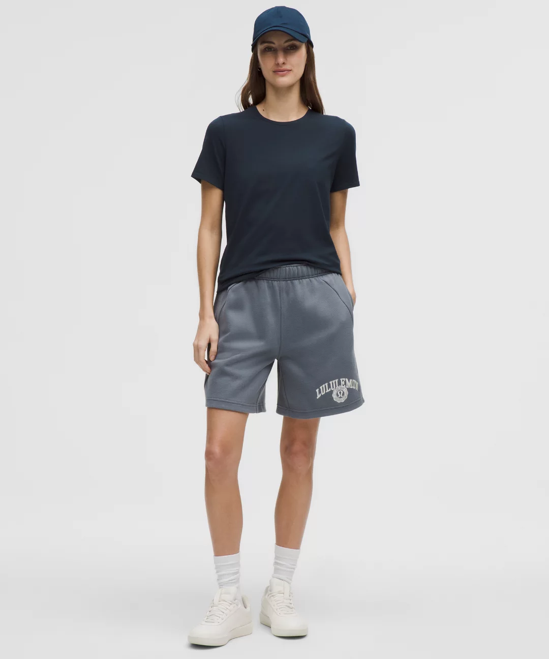 Organic Cotton Straight-Hem Crewneck T-Shirt