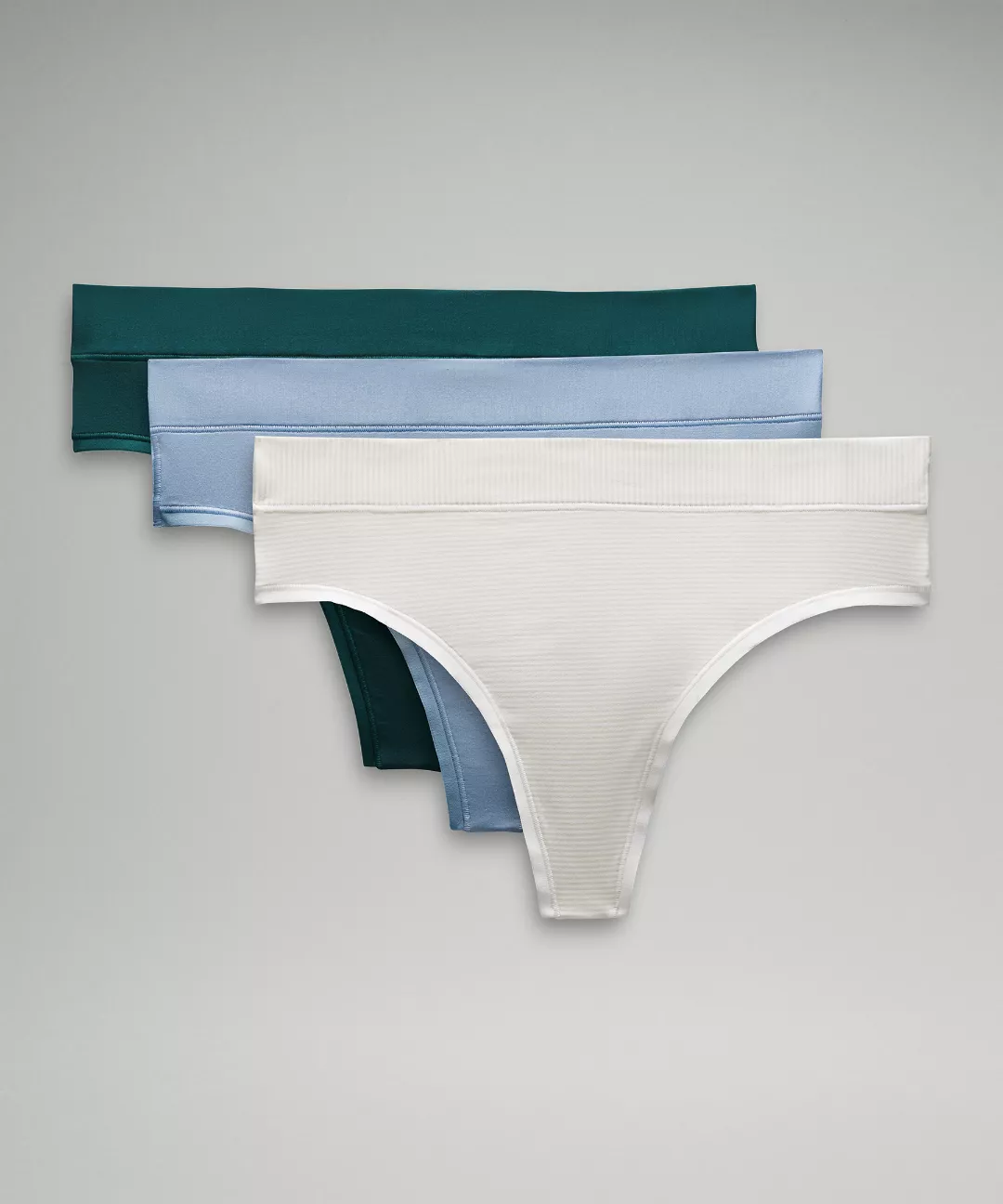 UnderEase High-Rise Thong Underwear *3 Pack