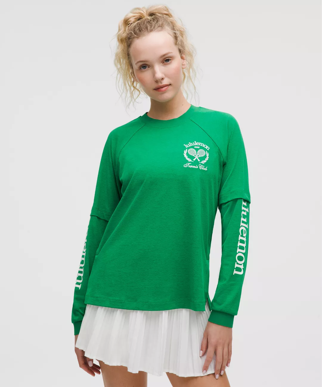 Layered Long-Sleeve T-Shirt *Tennis Club