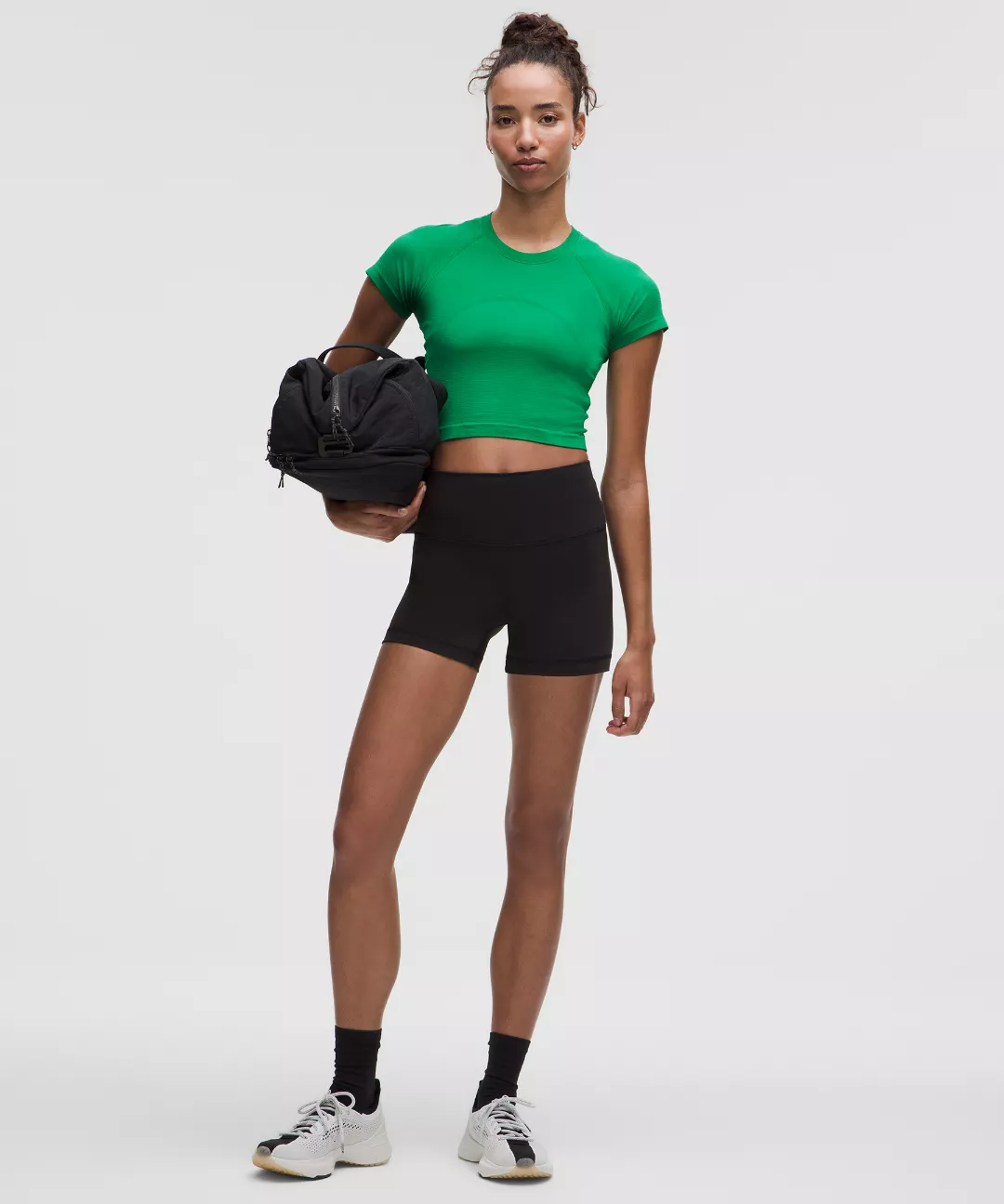 Swiftly Tech Cropped Short-Sleeve Shirt 2.0