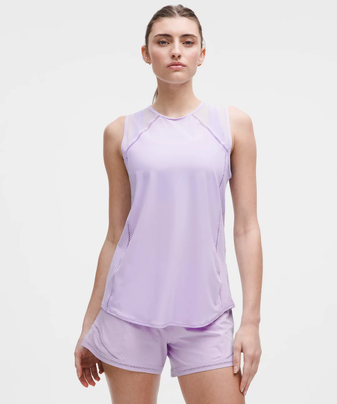 Sculpt Tank Top *Lace Trim