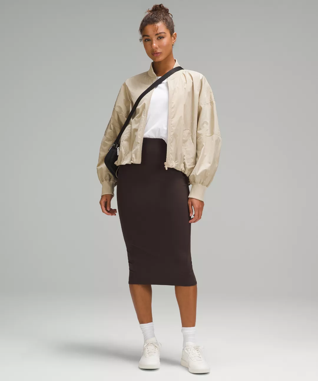 Nulu Slim-Fit High-Rise Skirt
