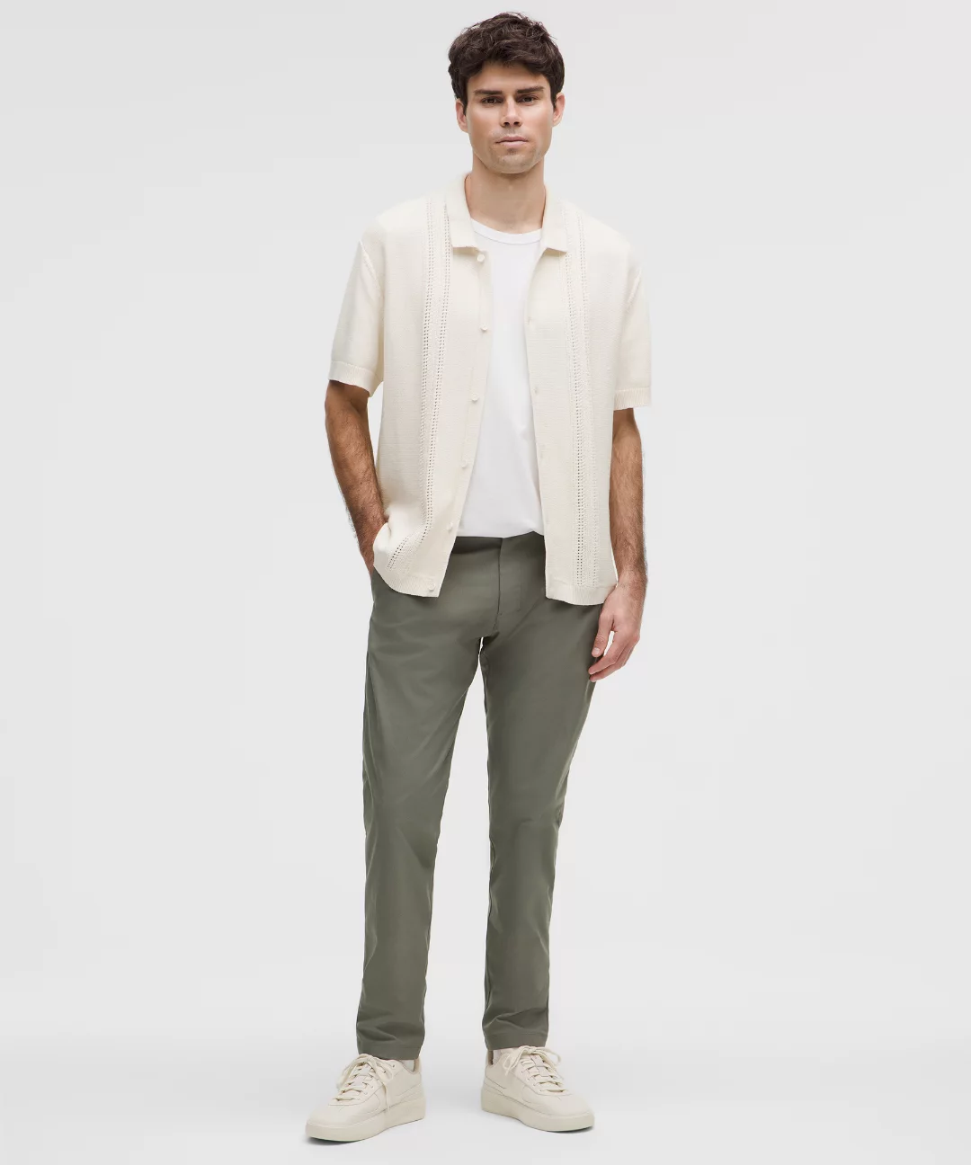 ABC Slim-Fit Trouser 34L *Smooth Twill
