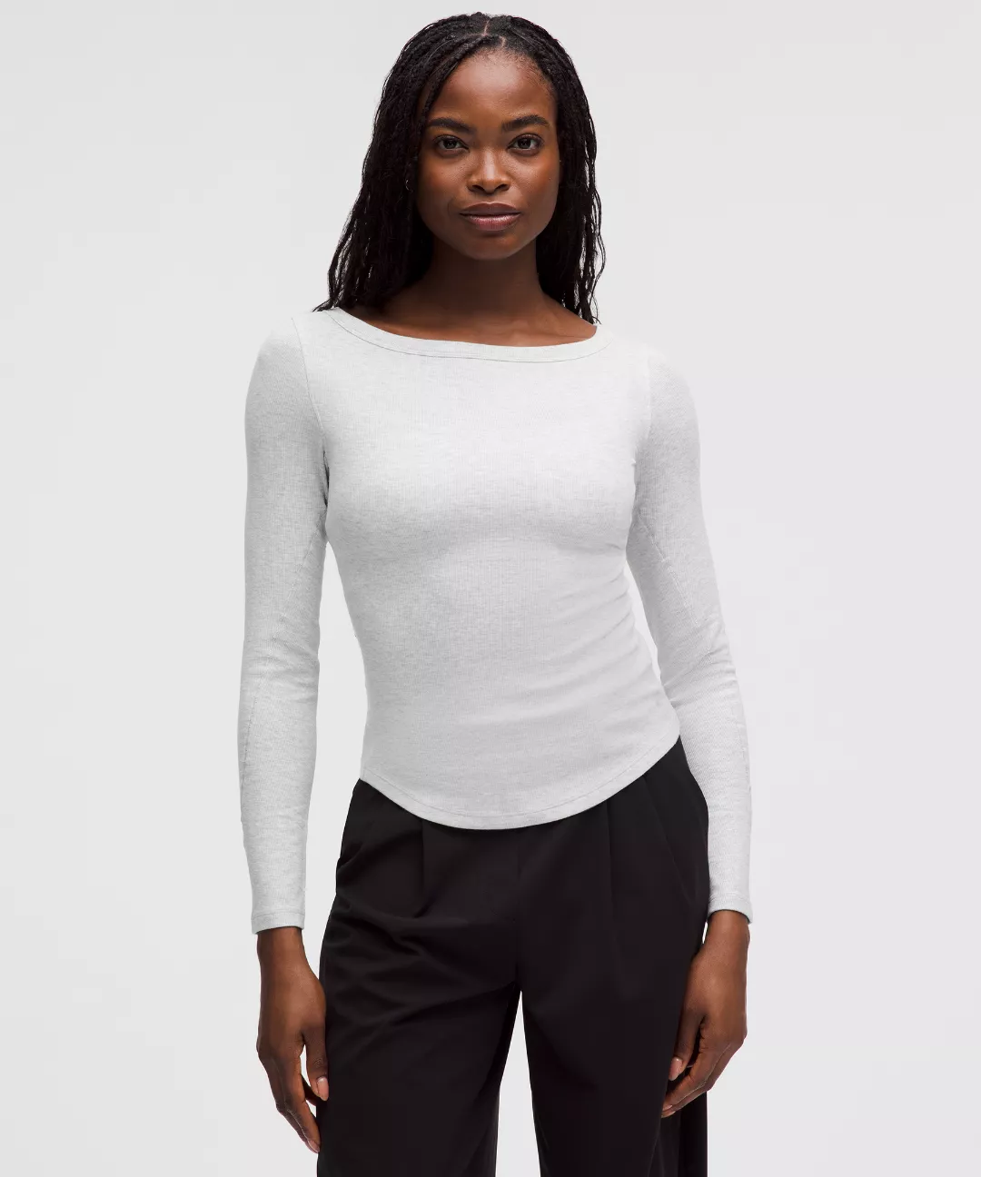 Hold Tight Boatneck Long-Sleeve Shirt