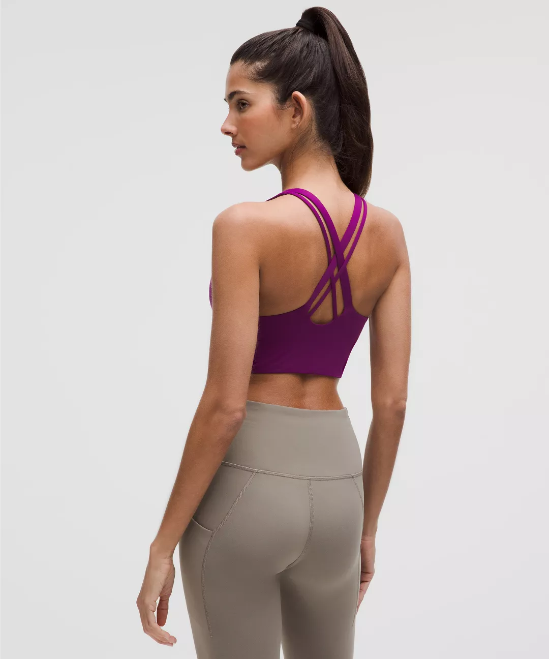 lululemon Energy Longline Bra Medium Support, B-D Cups *Evolve