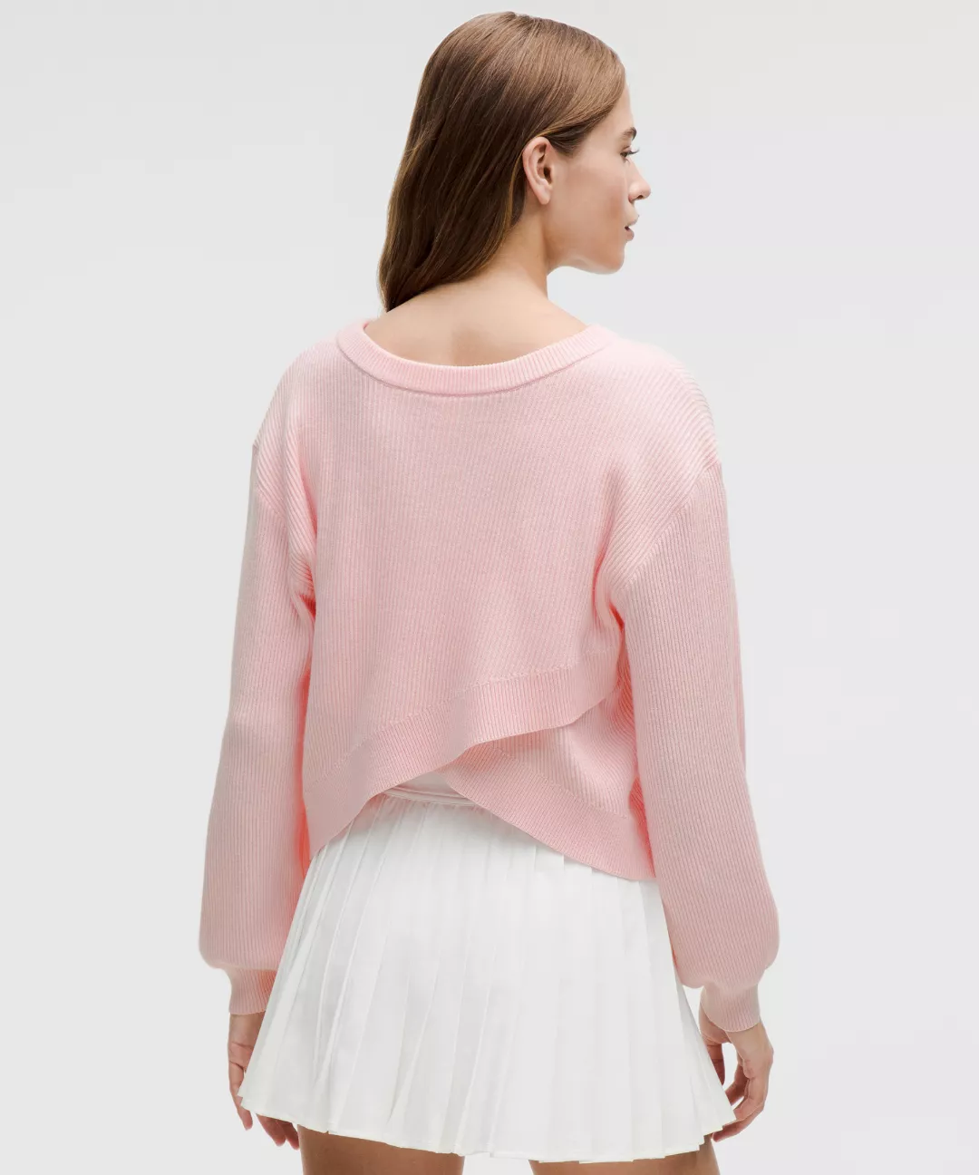 Reversible Crossover Sweater