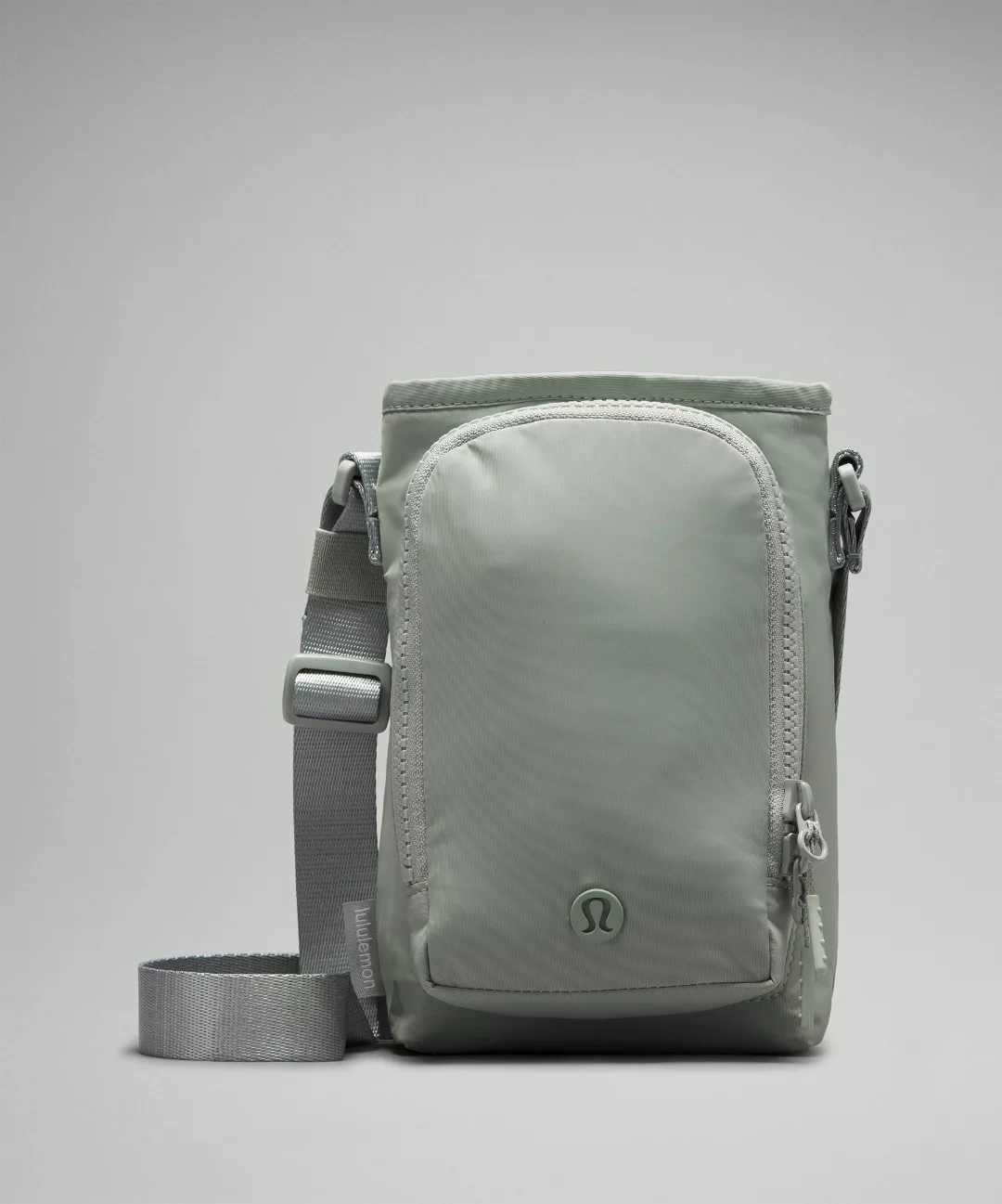 Water Bottle Crossbody with Front Pocket 2L