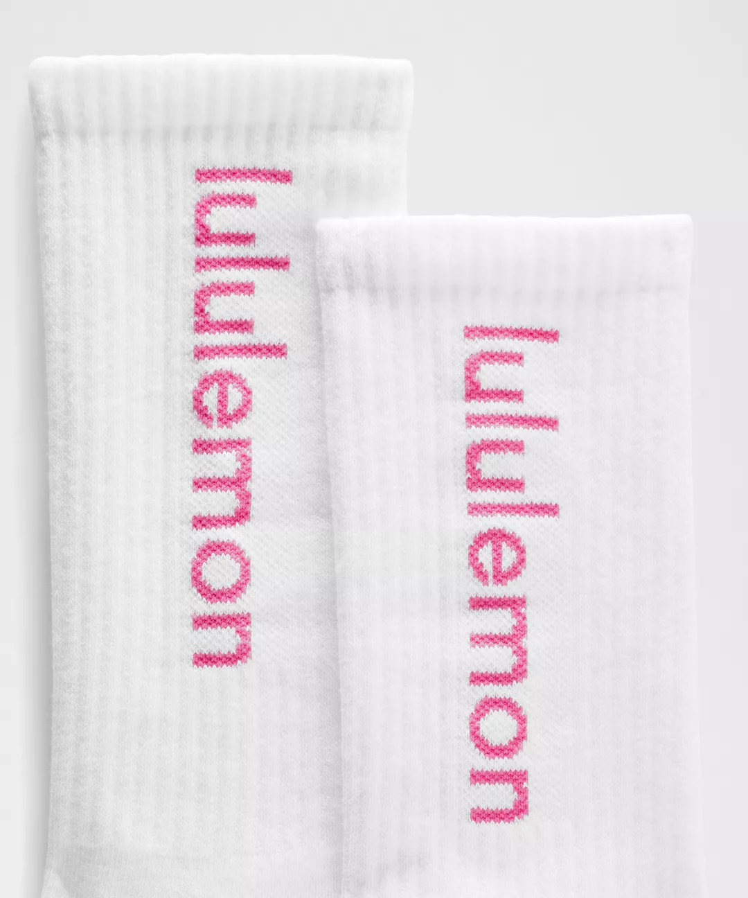 Unisex Daily Essential Crew Socks *Wordmark